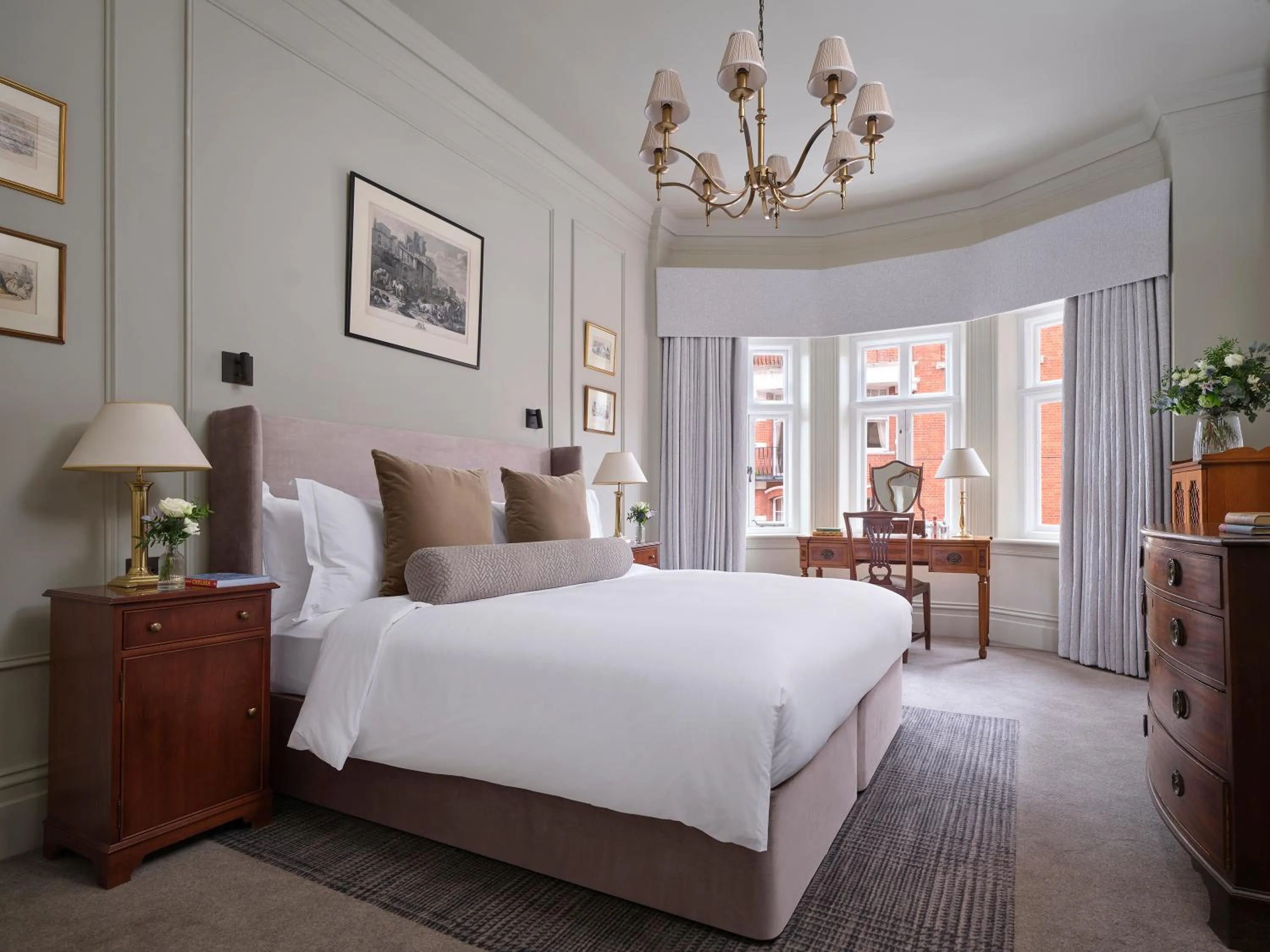 Bedroom, Bed in The Chelsea Townhouse by Iconic Luxury Hotels