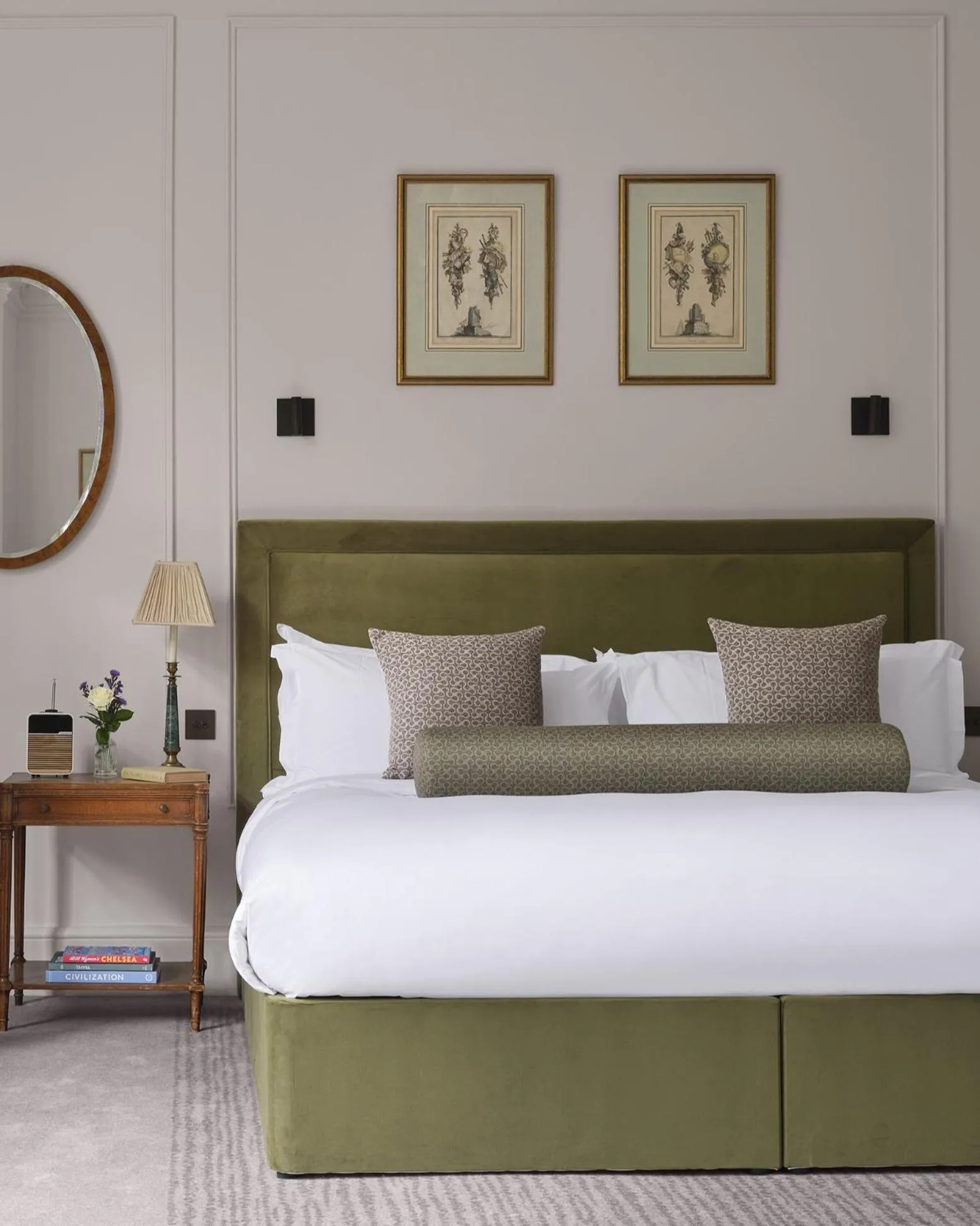 Bed in The Chelsea Townhouse by Iconic Luxury Hotels