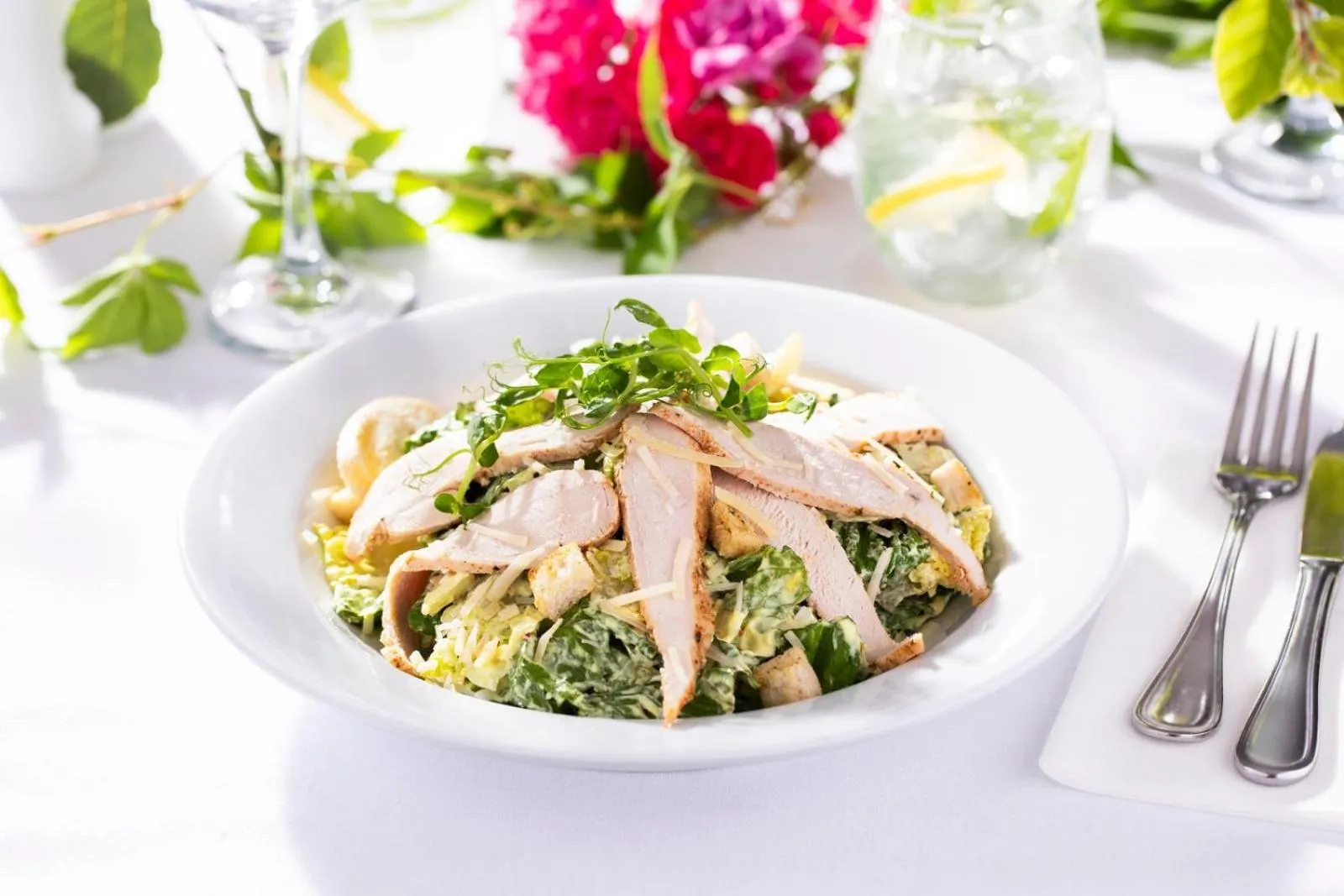 Food in Seven Oaks Hotel