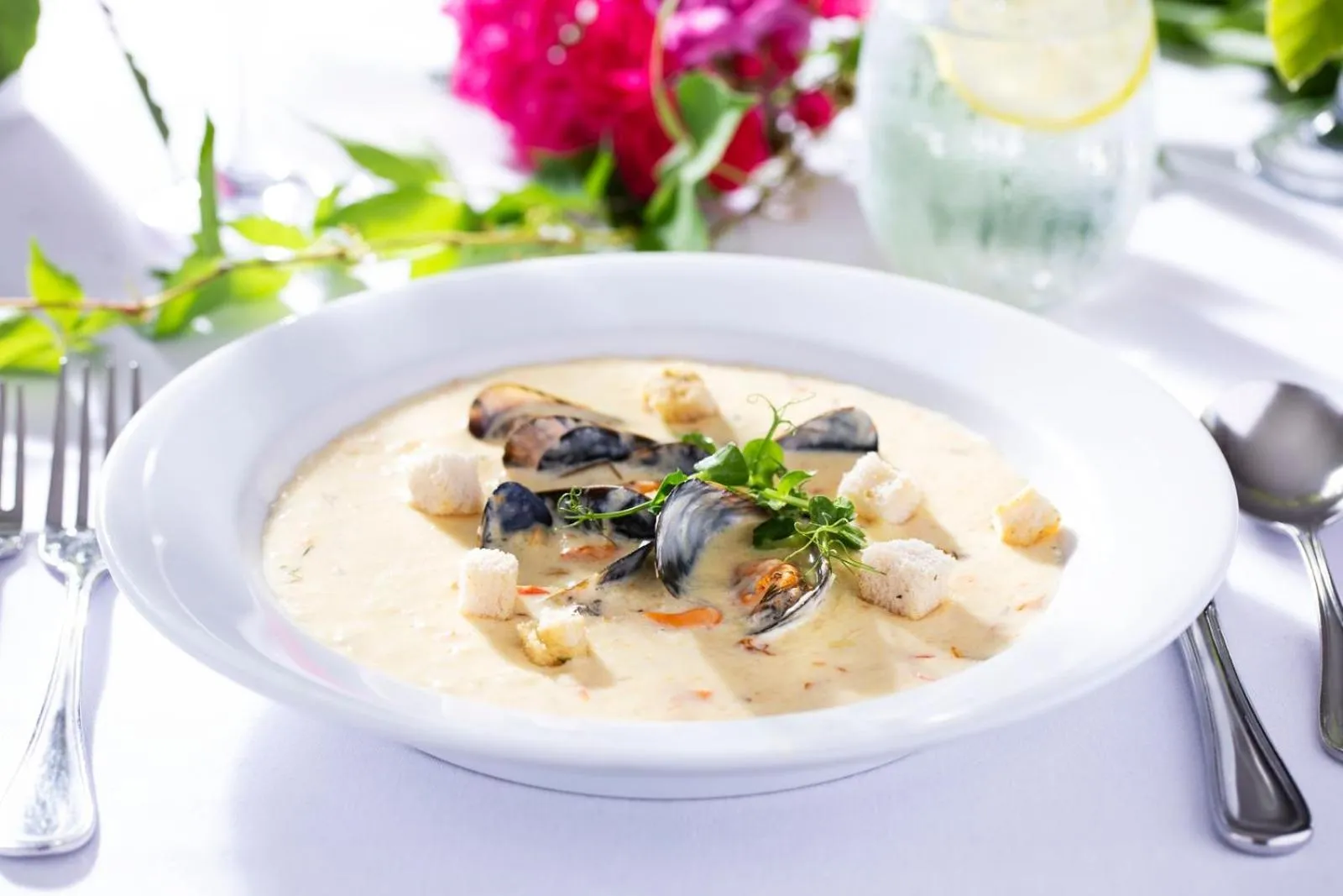 Food in Seven Oaks Hotel