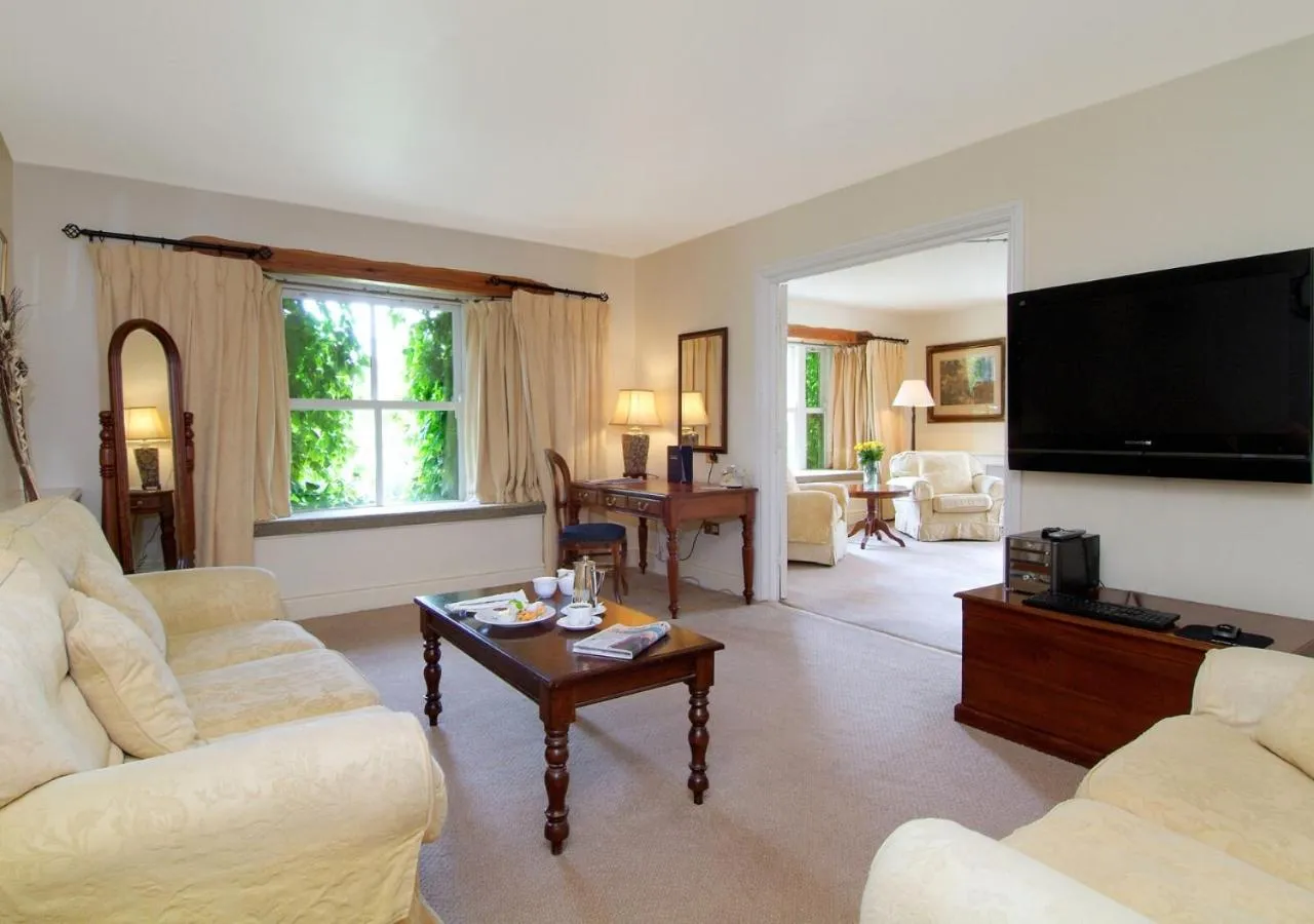 Seating area in BrookLodge & Macreddin Village