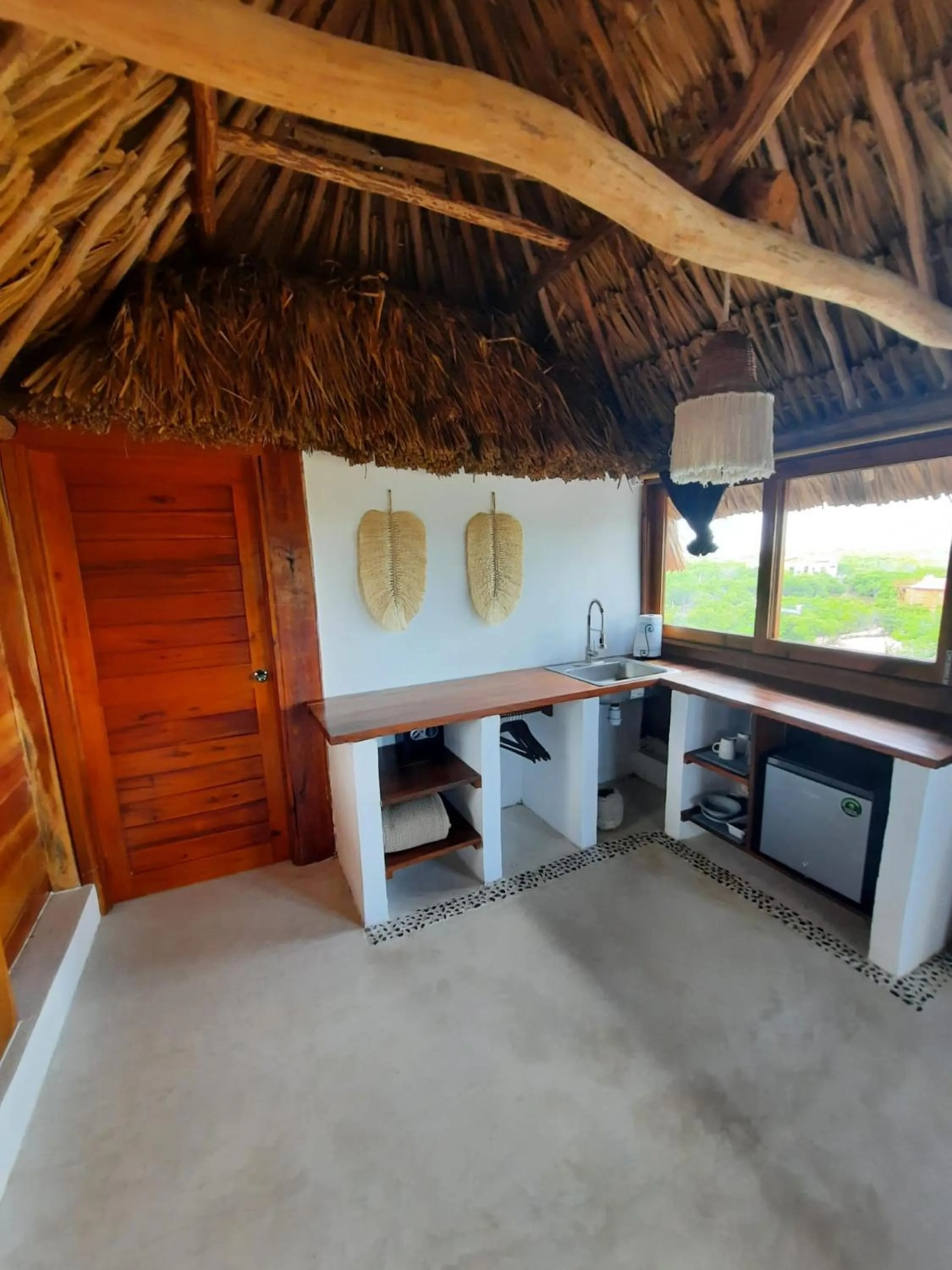 Kitchen or kitchenette in Casa Sofia Holbox