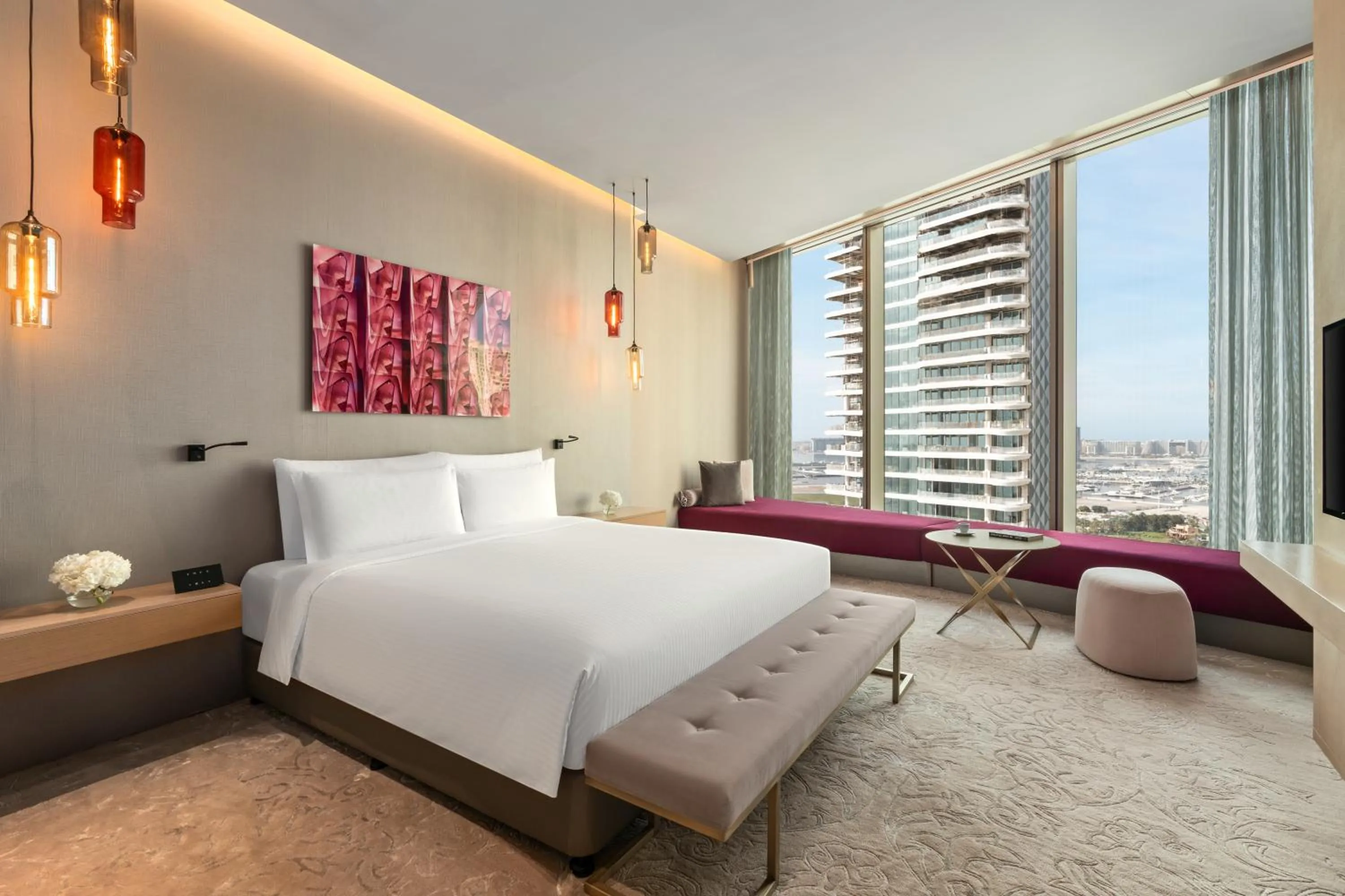 Bed in Rixos Premium Dubai JBR