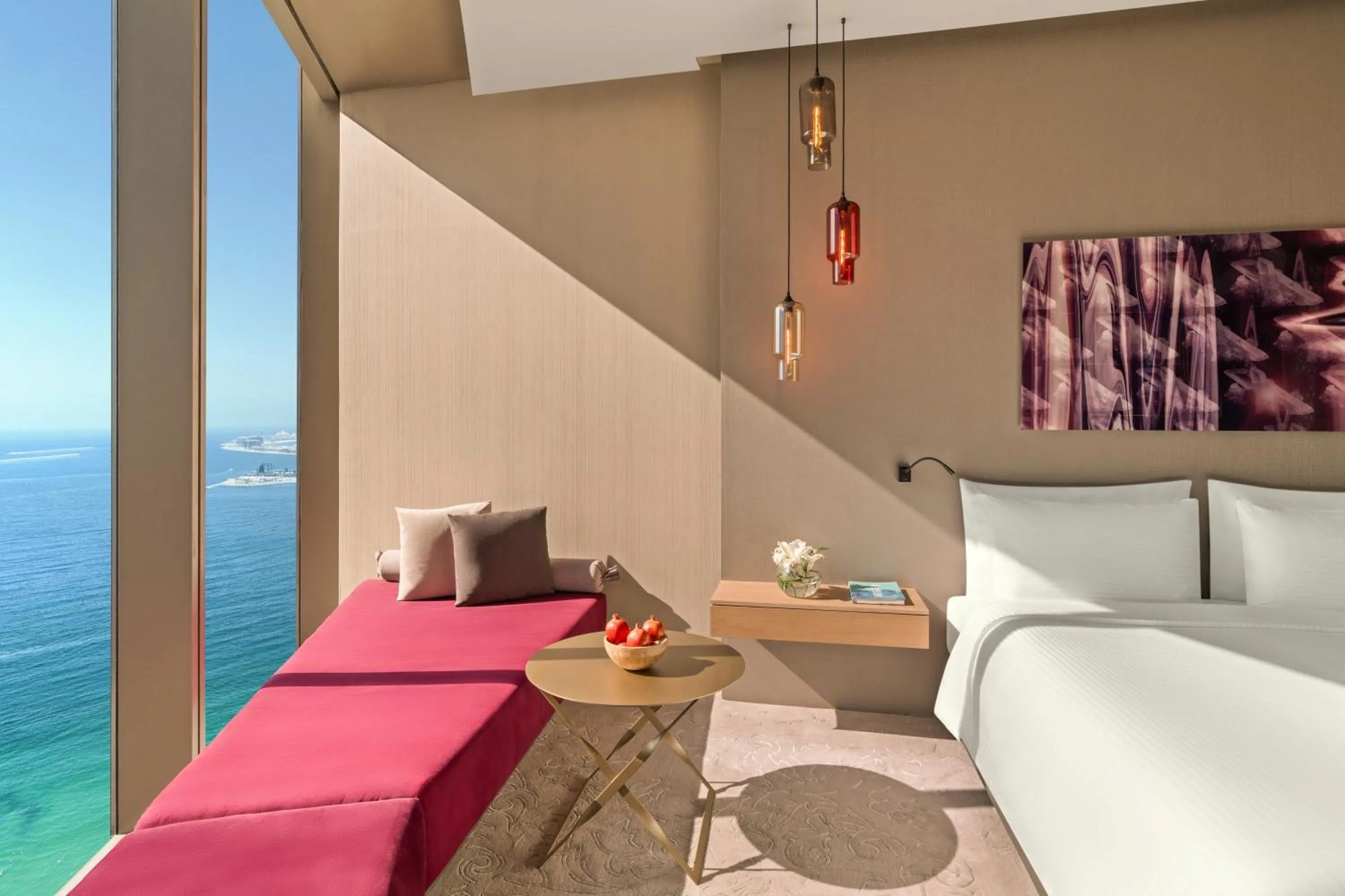 Bed in Rixos Premium Dubai JBR