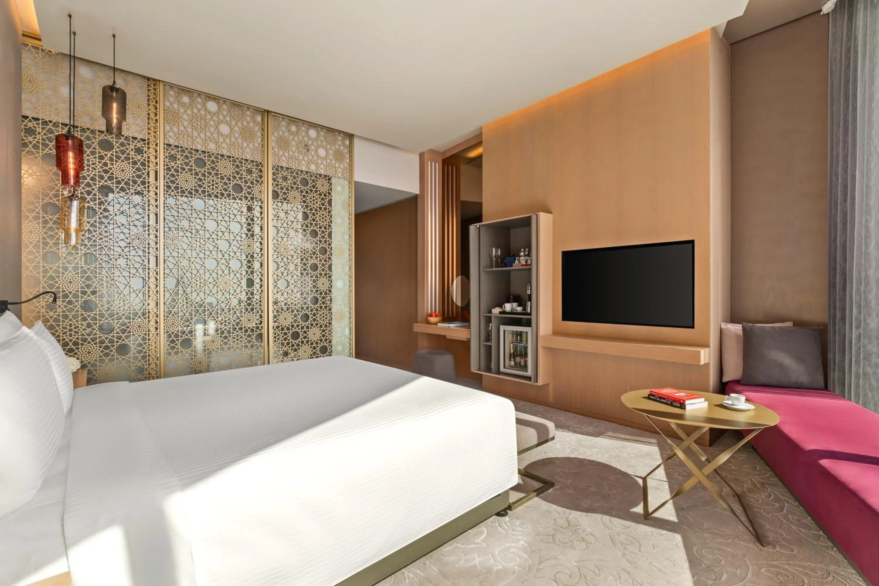 Bed in Rixos Premium Dubai JBR