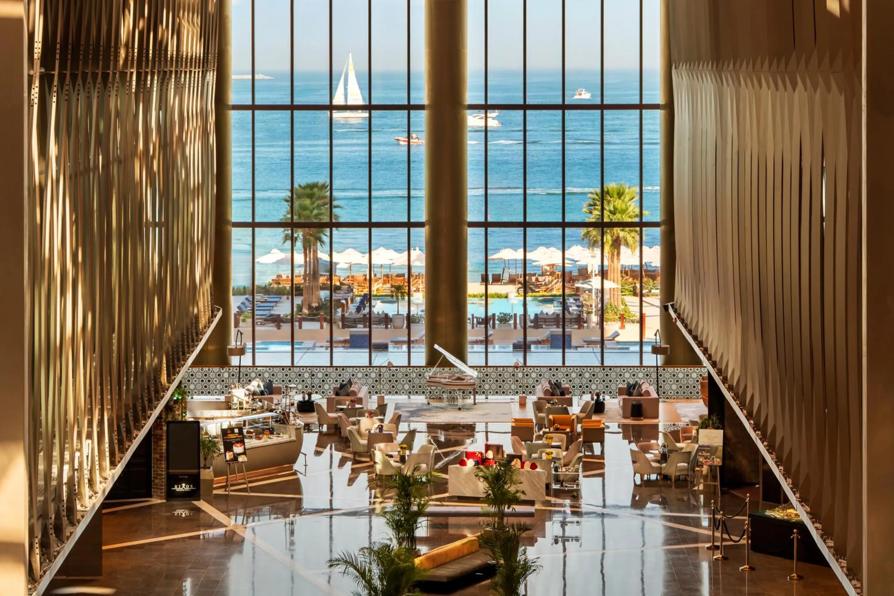 Natural landscape in Rixos Premium Dubai JBR