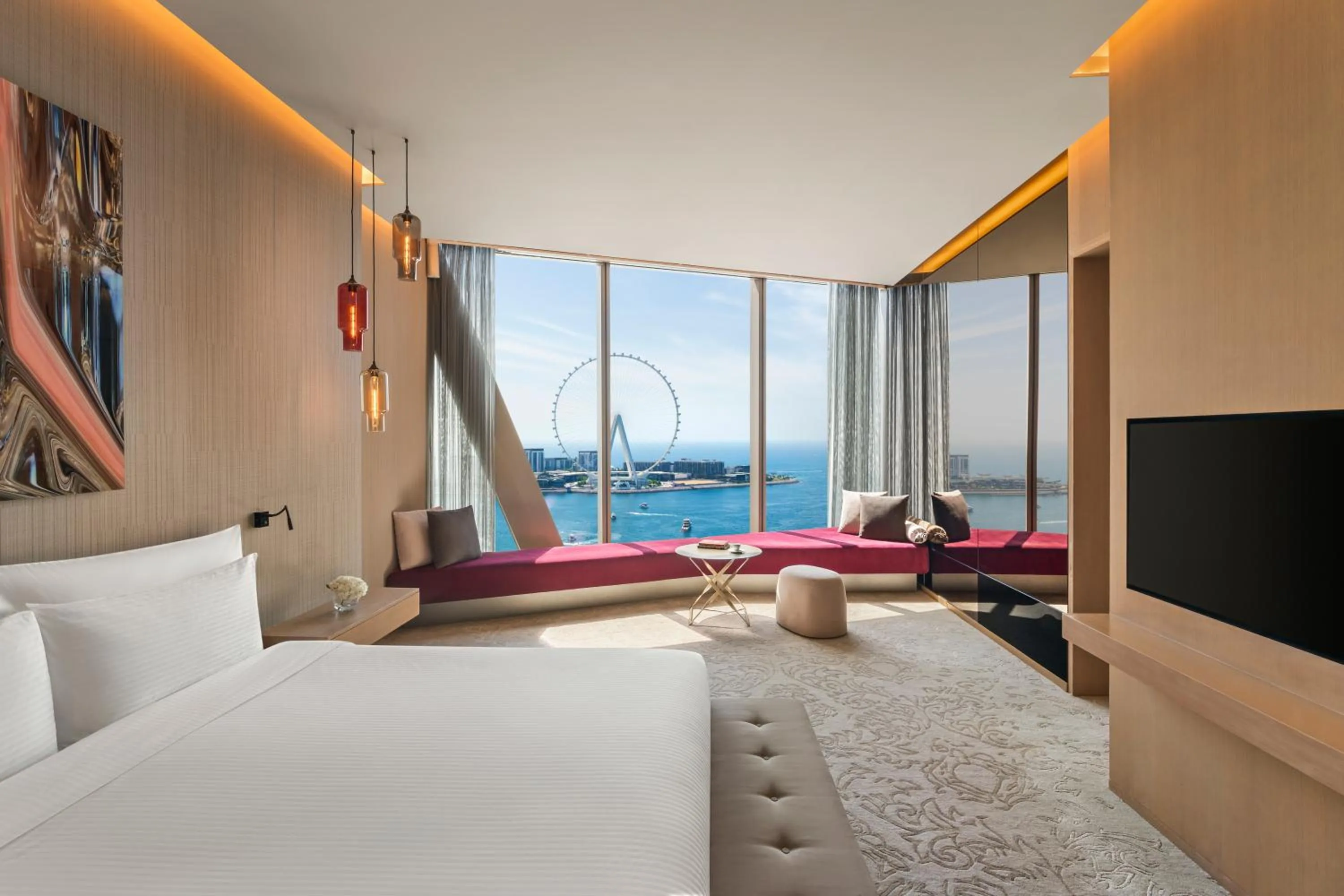 Bed in Rixos Premium Dubai JBR