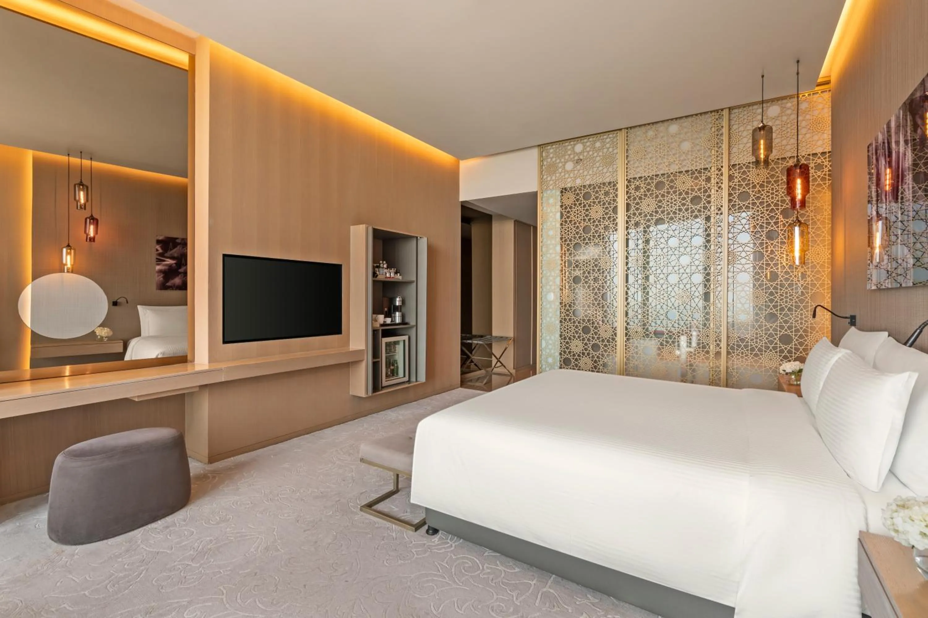 Bed in Rixos Premium Dubai JBR