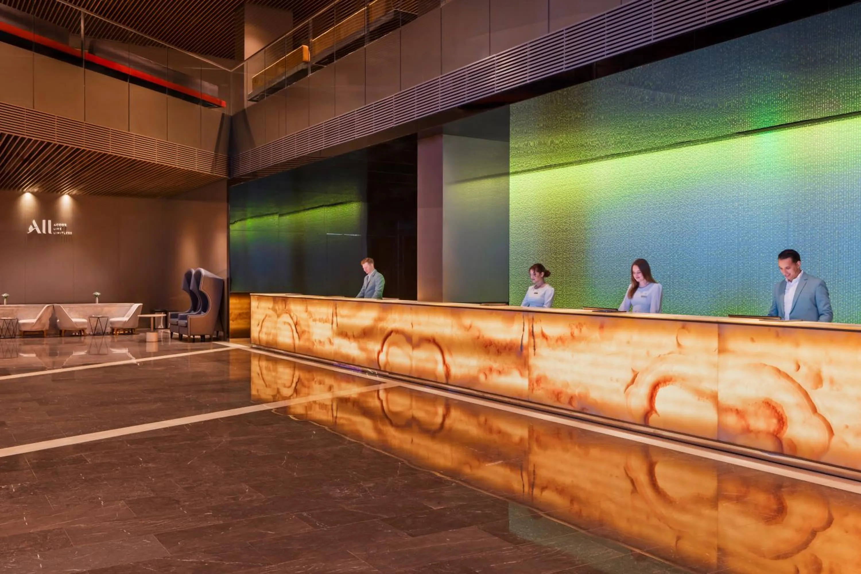 Lobby or reception in Rixos Premium Dubai JBR