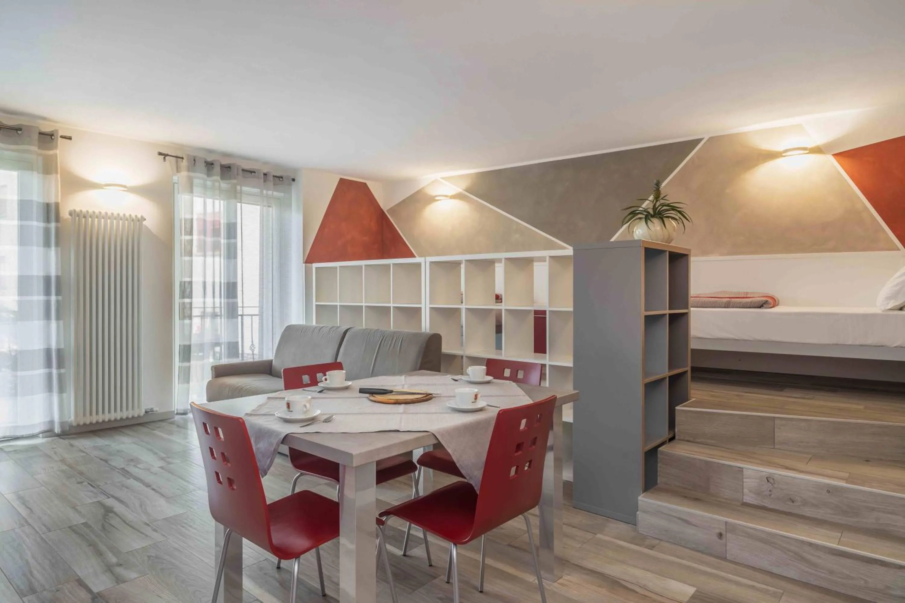 Dining area in Appartamenti Decarli