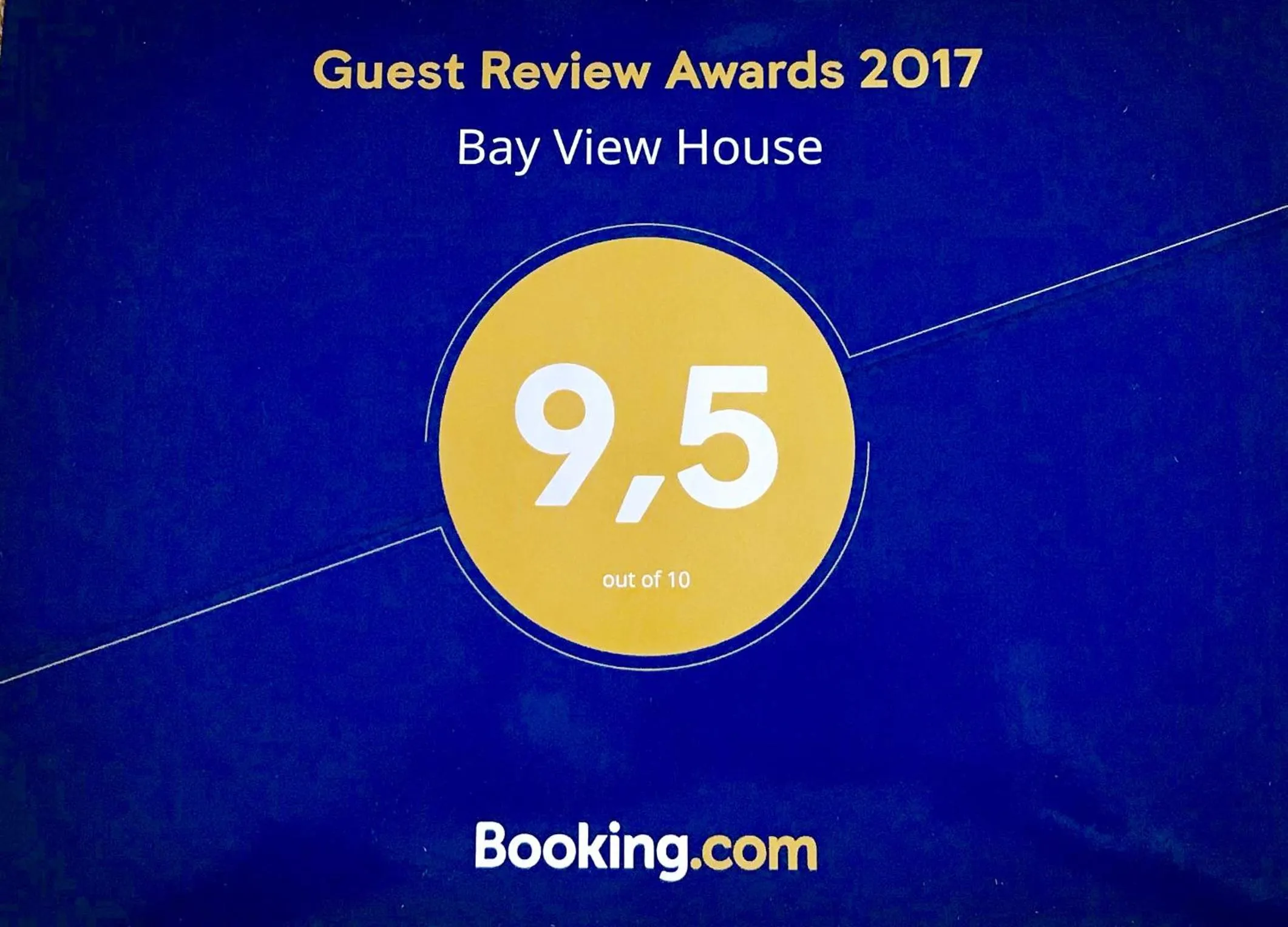 Certificate/Award in Bay View House