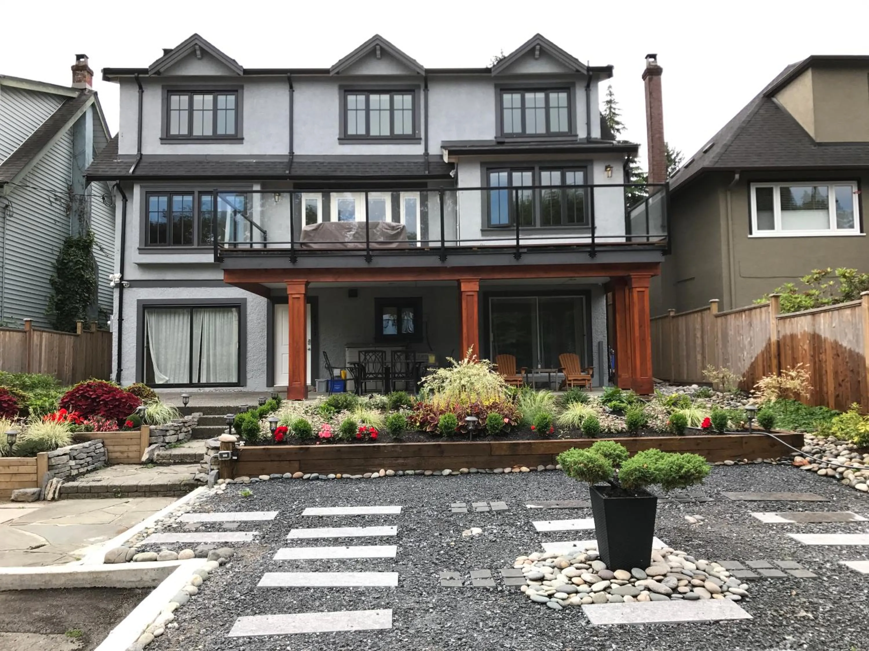 Patio in Bay View House