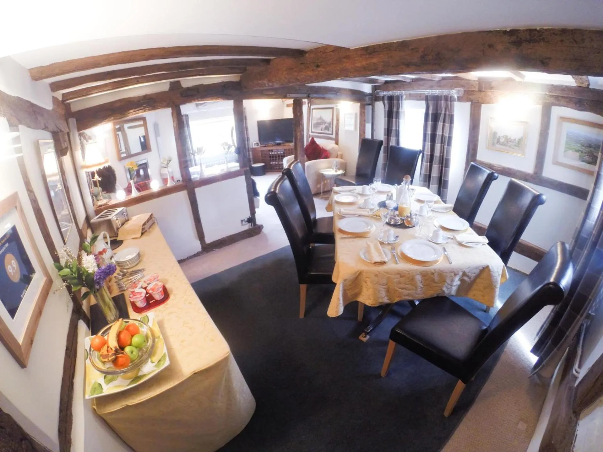 Food and drinks in Monkspool B&B