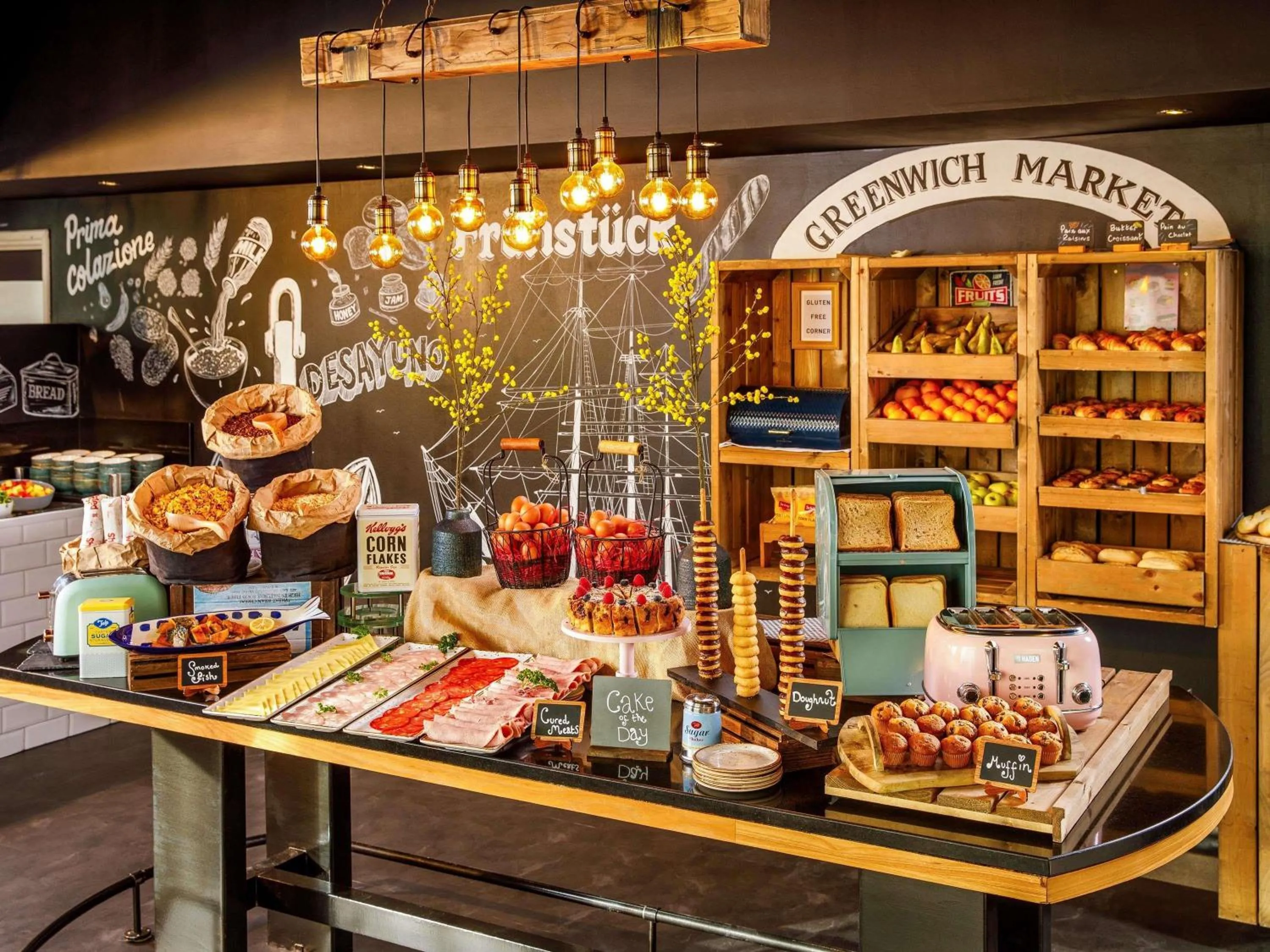 Breakfast in Novotel London Greenwich