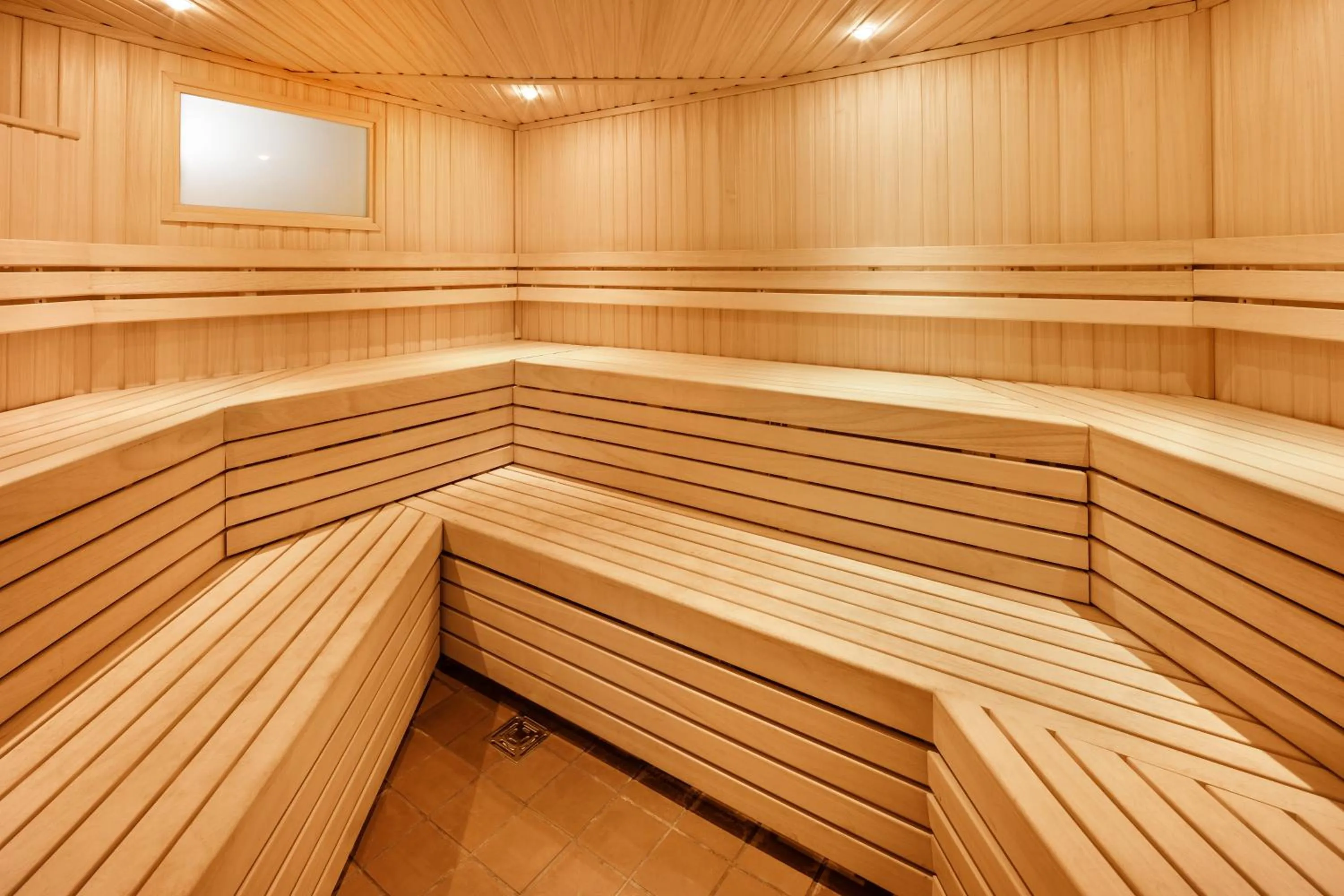 Sauna in Novotel London Greenwich