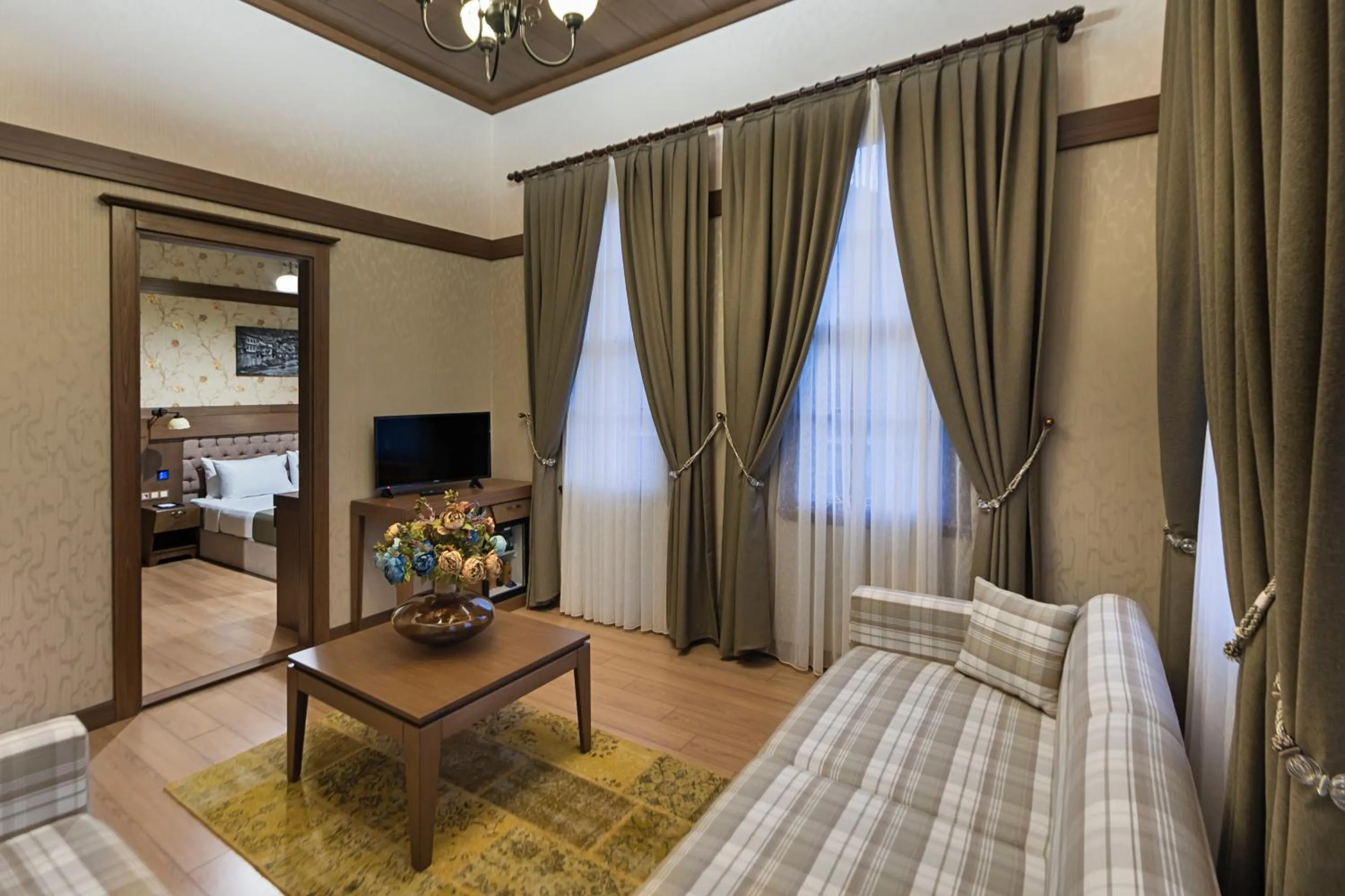 Bed in Sarıkonak Boutique & Spa Hotel Amasya