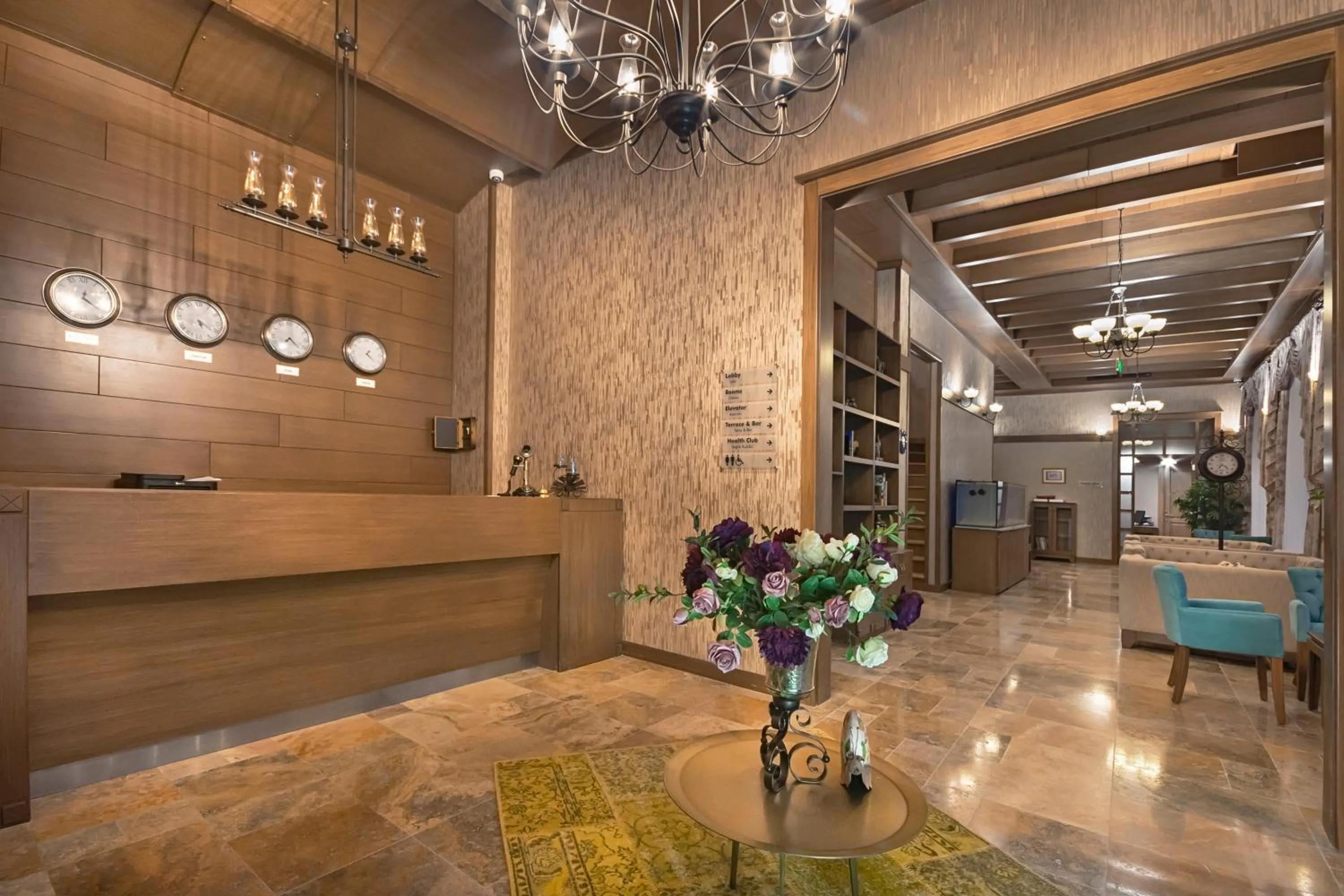Lobby or reception in Sarıkonak Boutique & Spa Hotel Amasya