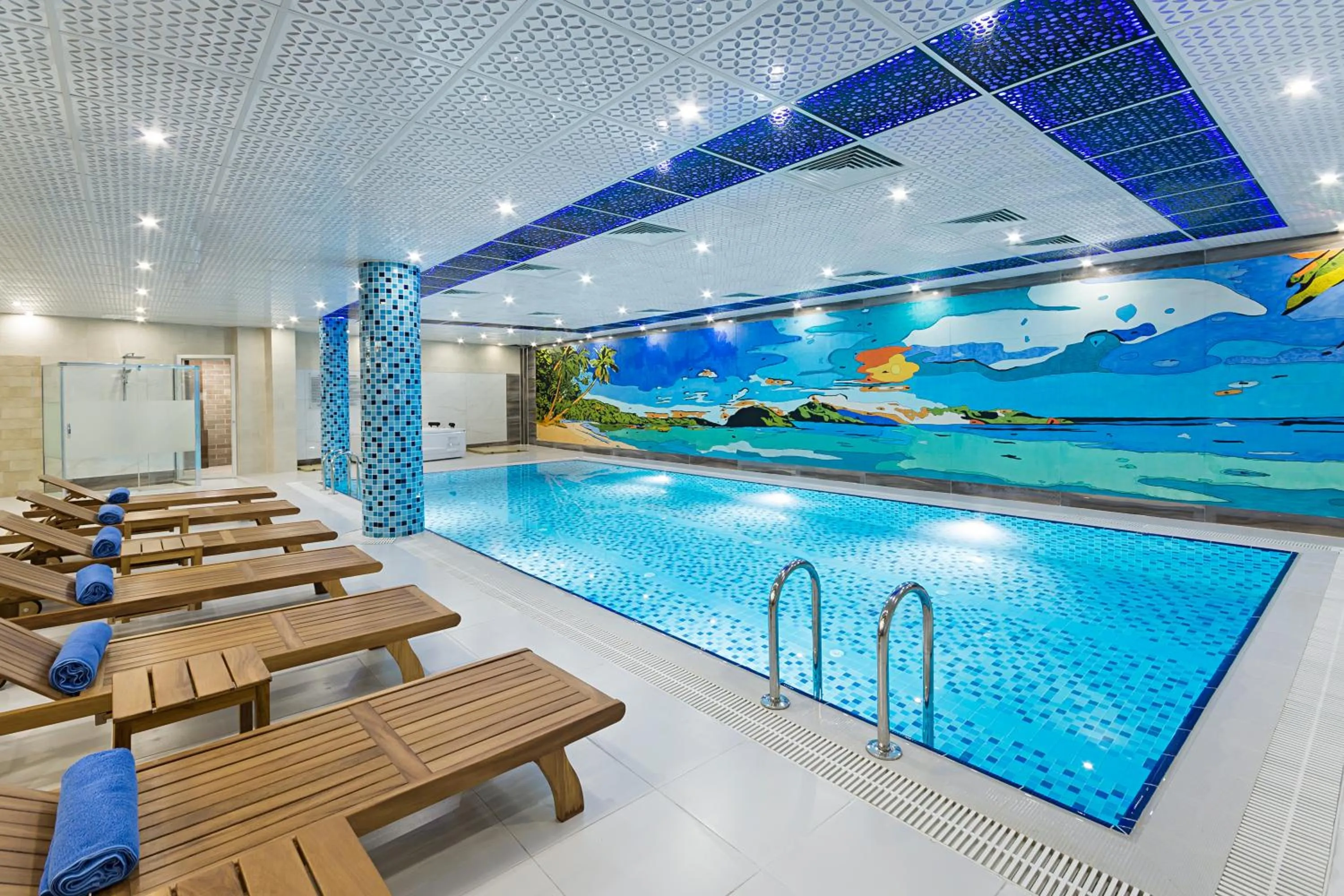 Swimming pool in Sarıkonak Boutique & Spa Hotel Amasya