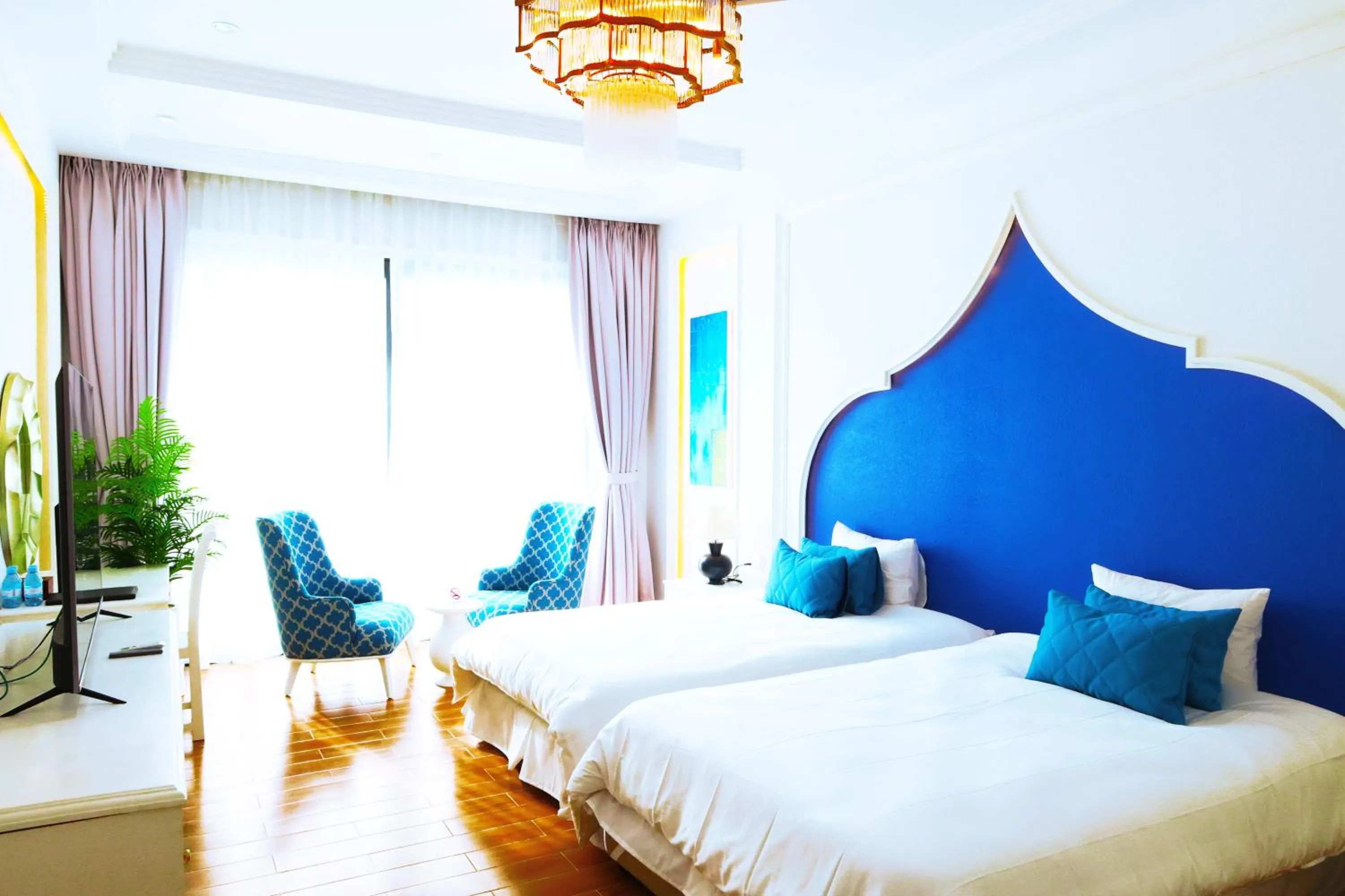 Bed in Shanghai Resort