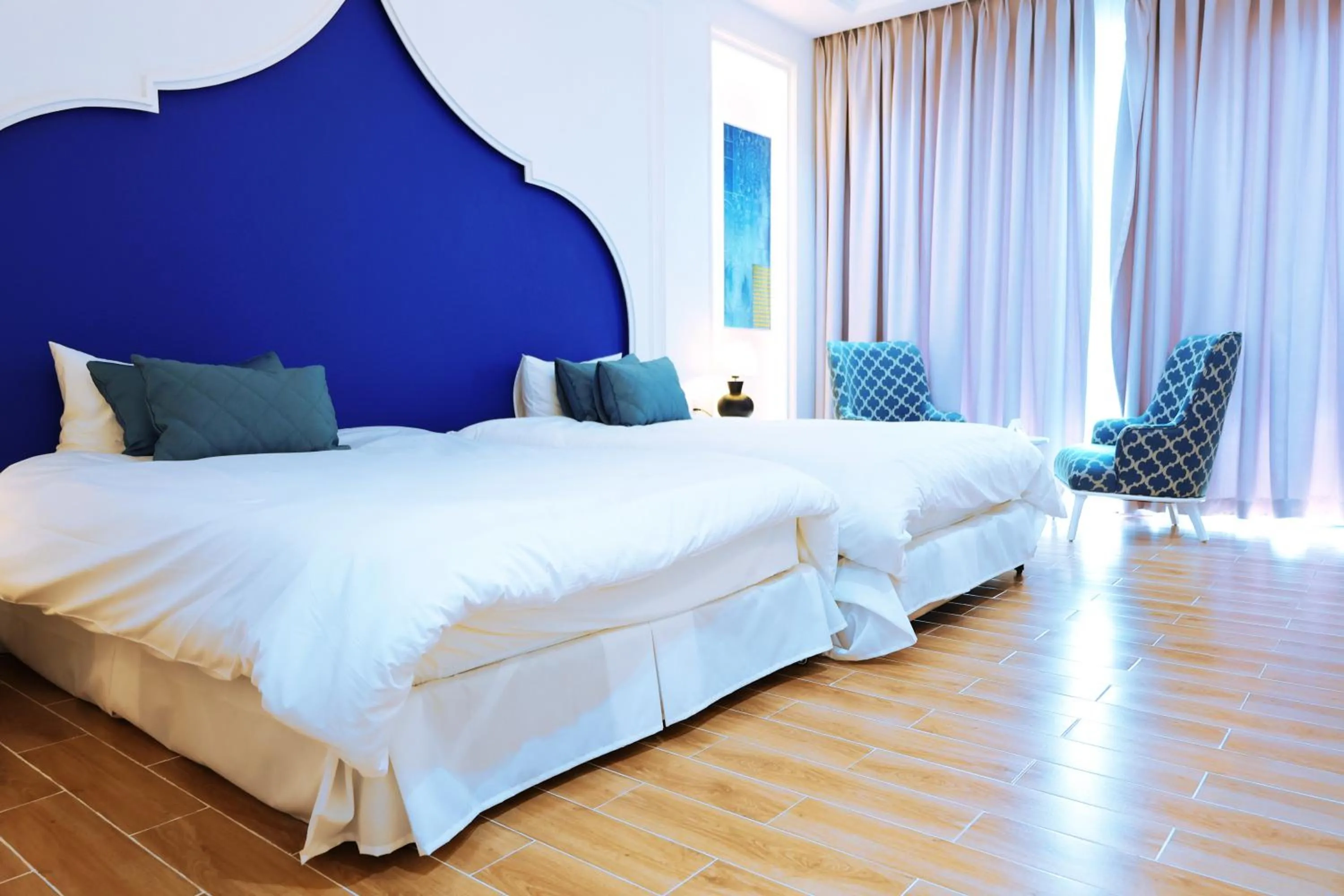 Bed in Shanghai Resort