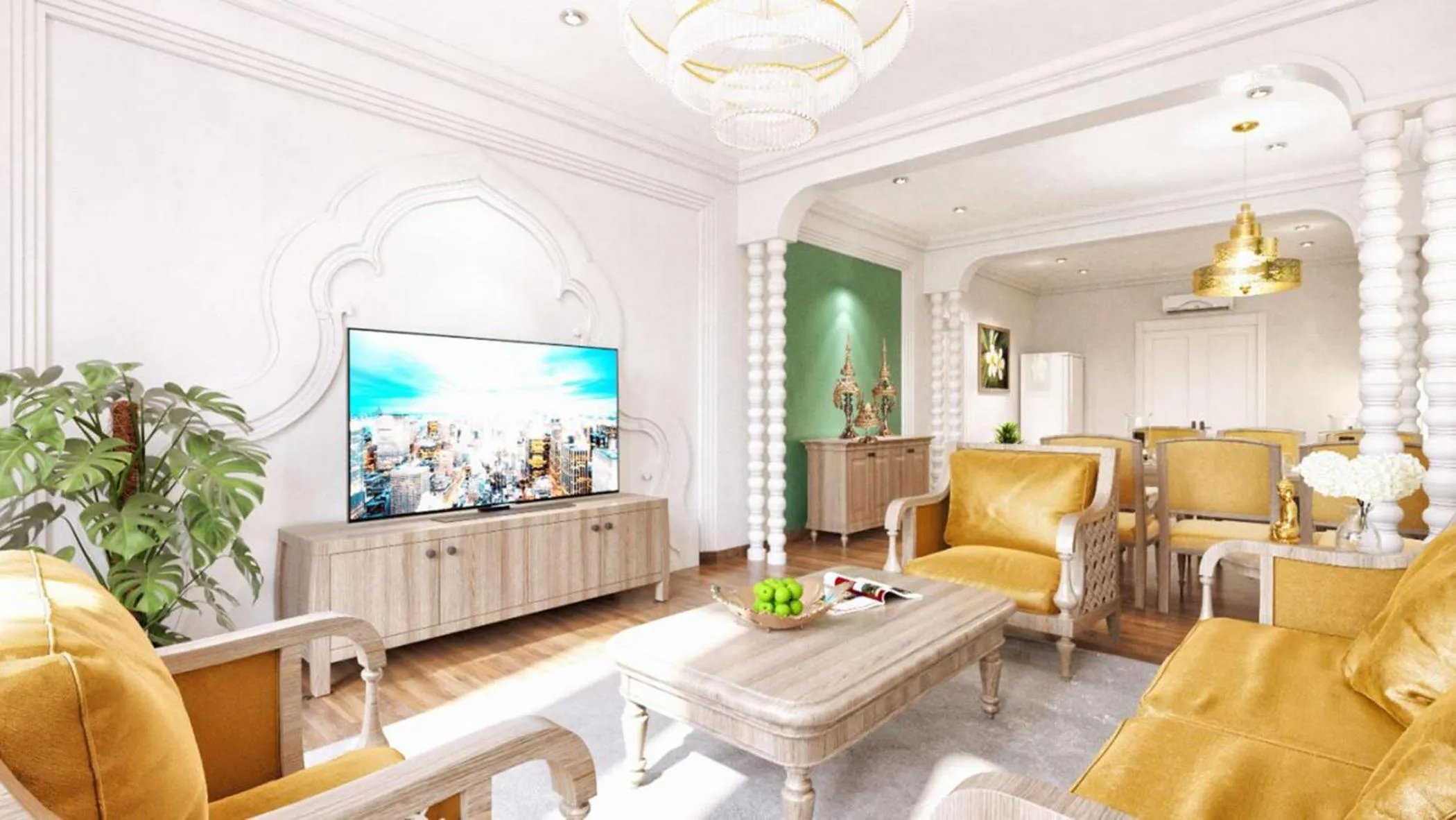 Living room in Shanghai Resort