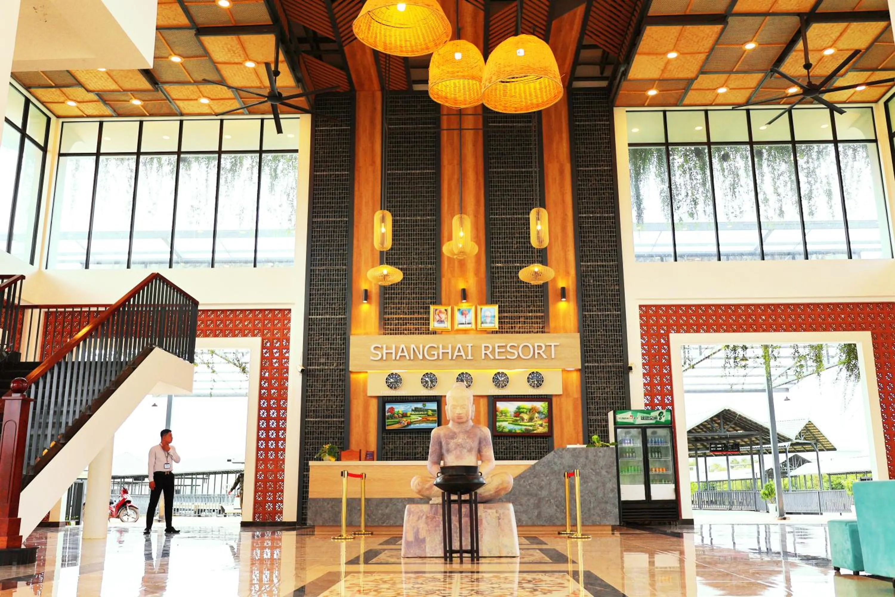 Lobby or reception in Shanghai Resort
