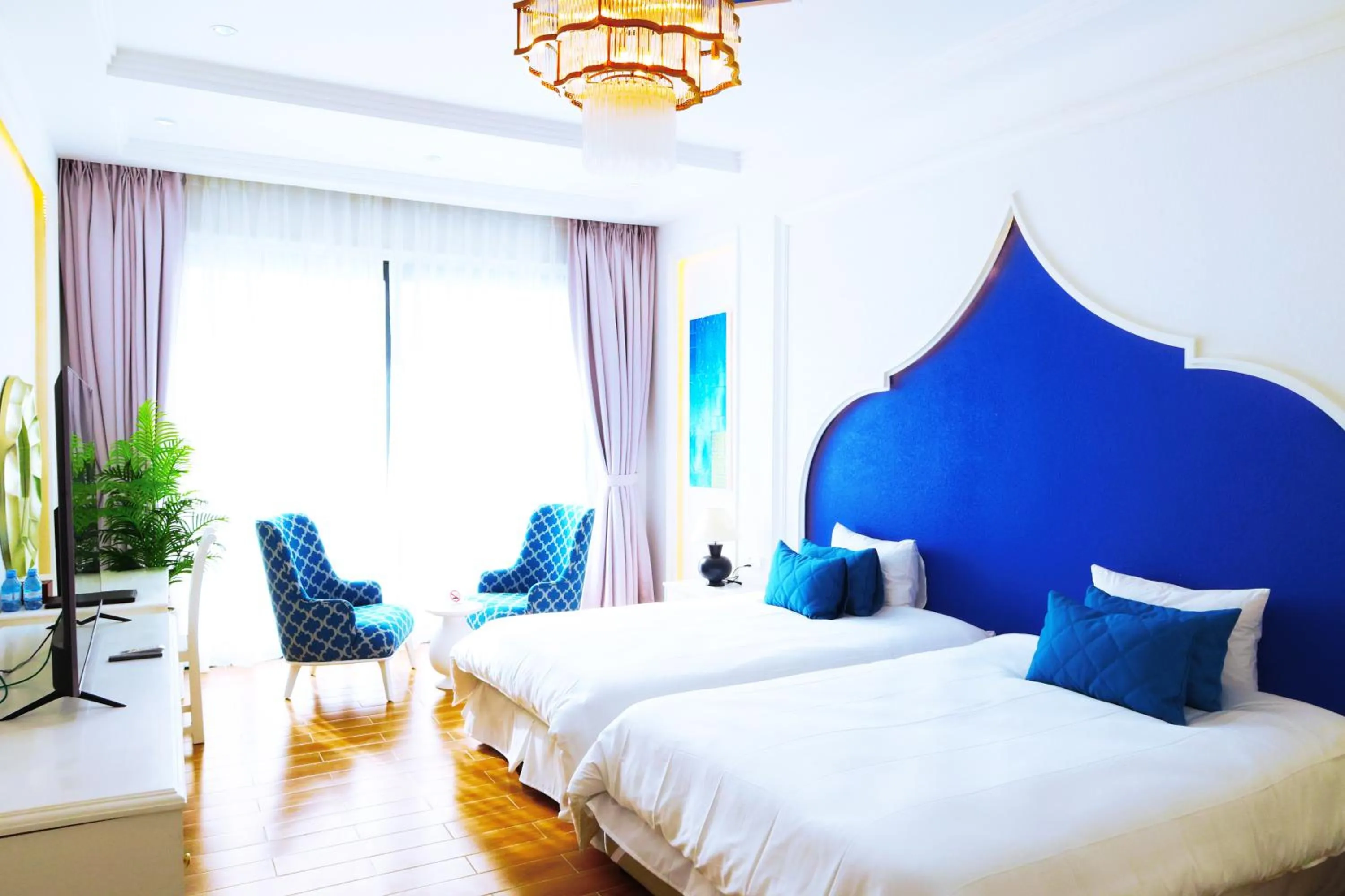 Bed in Shanghai Resort