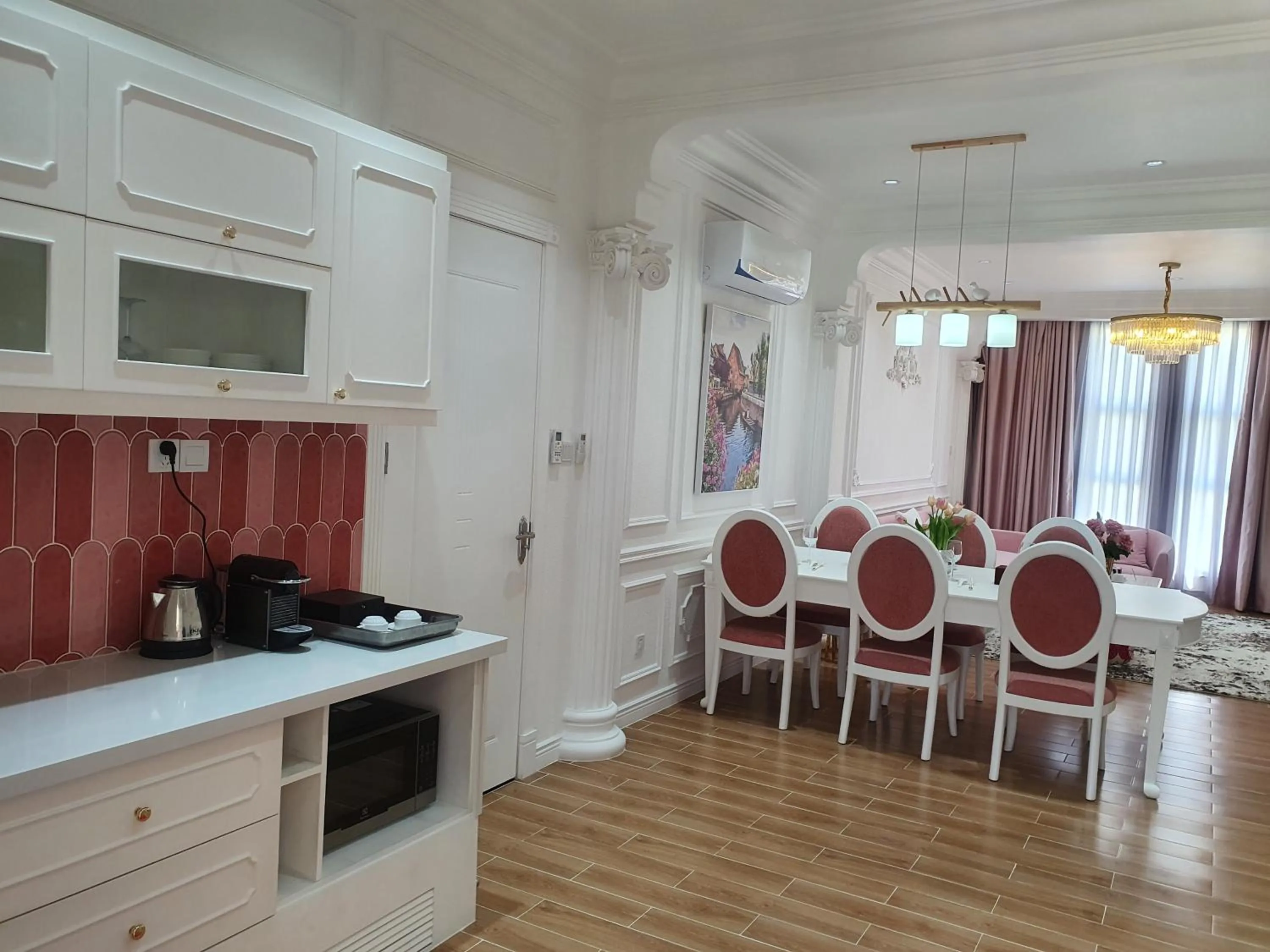 Kitchen or kitchenette in Shanghai Resort