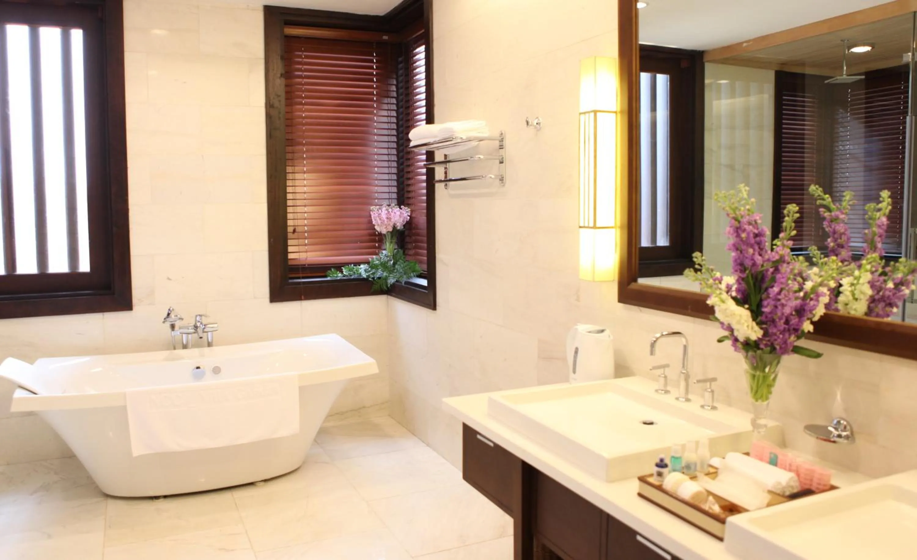 Bathroom in NCC Garden Villas - NCC Hotel