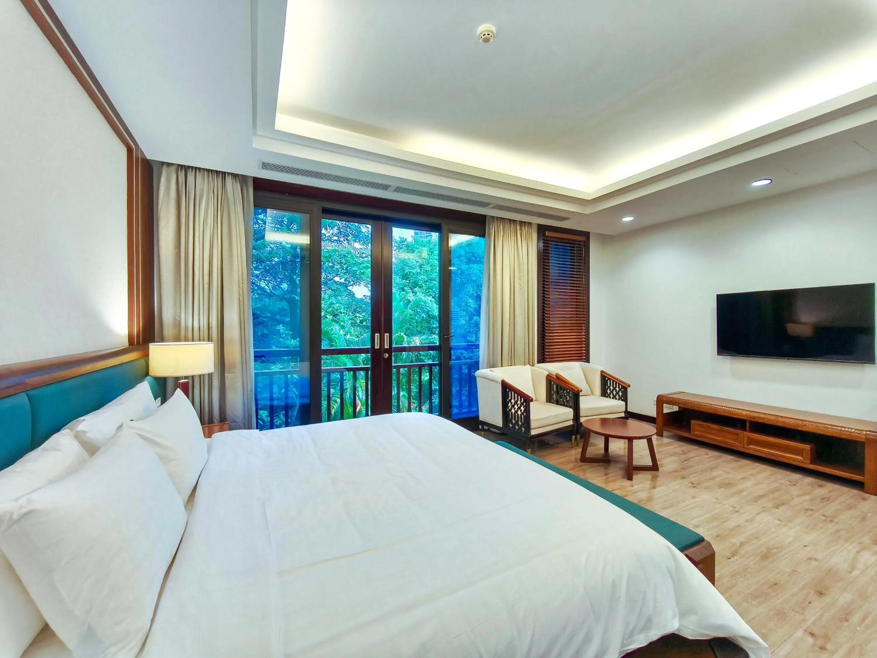 Bed in NCC Garden Villas - NCC Hotel