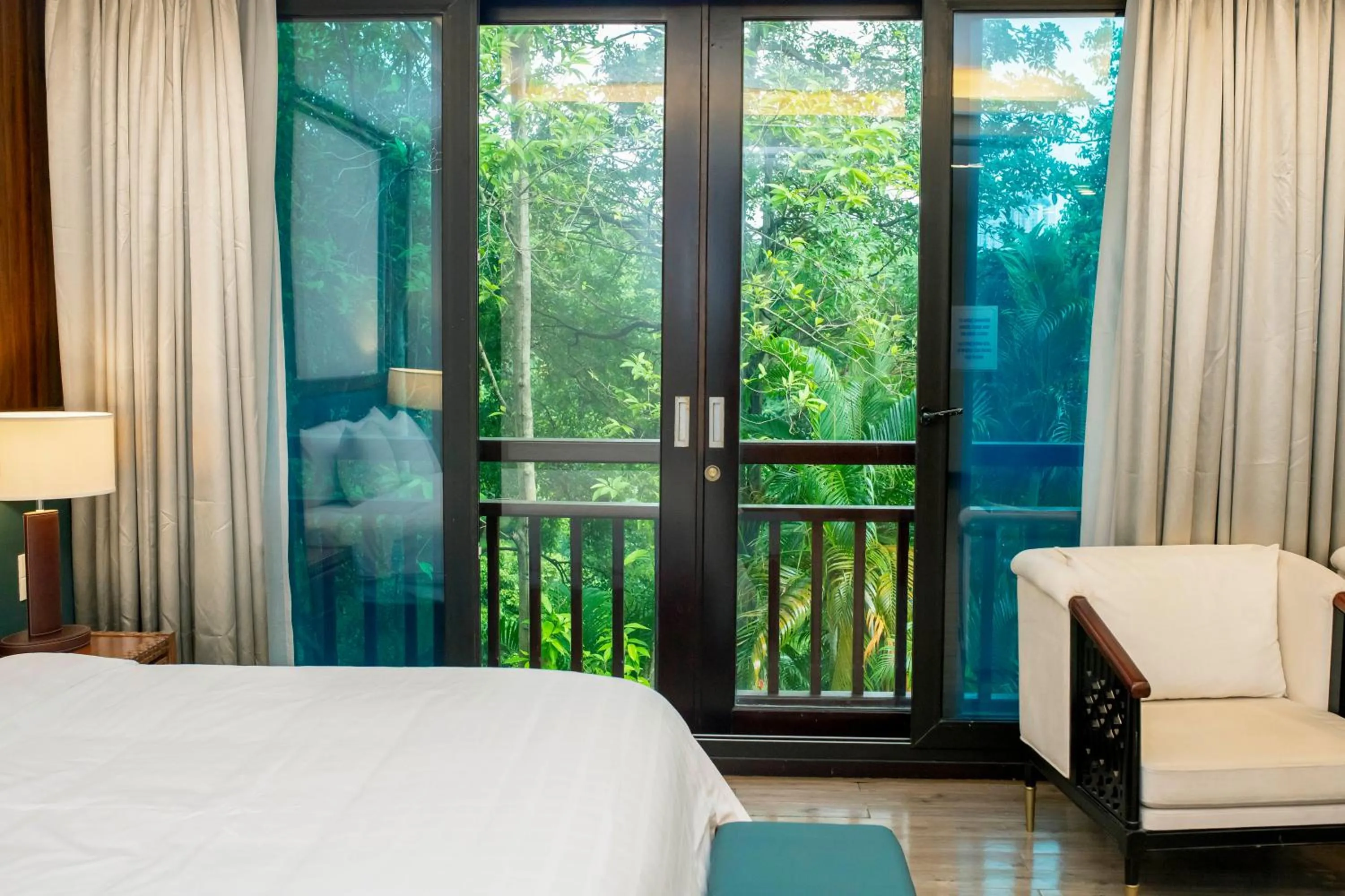 Bed in NCC Garden Villas - NCC Hotel