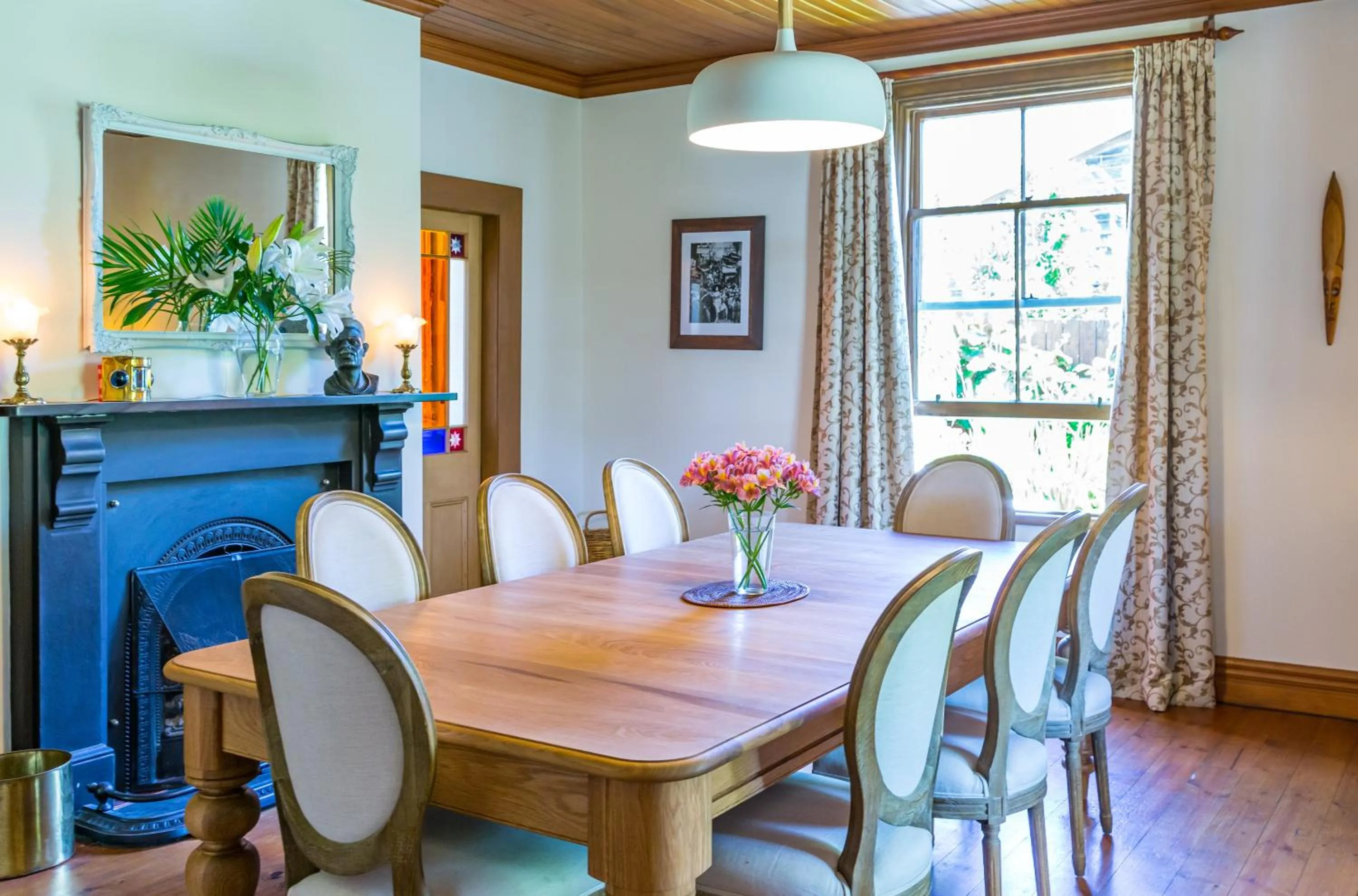 Dining area in French Bay House