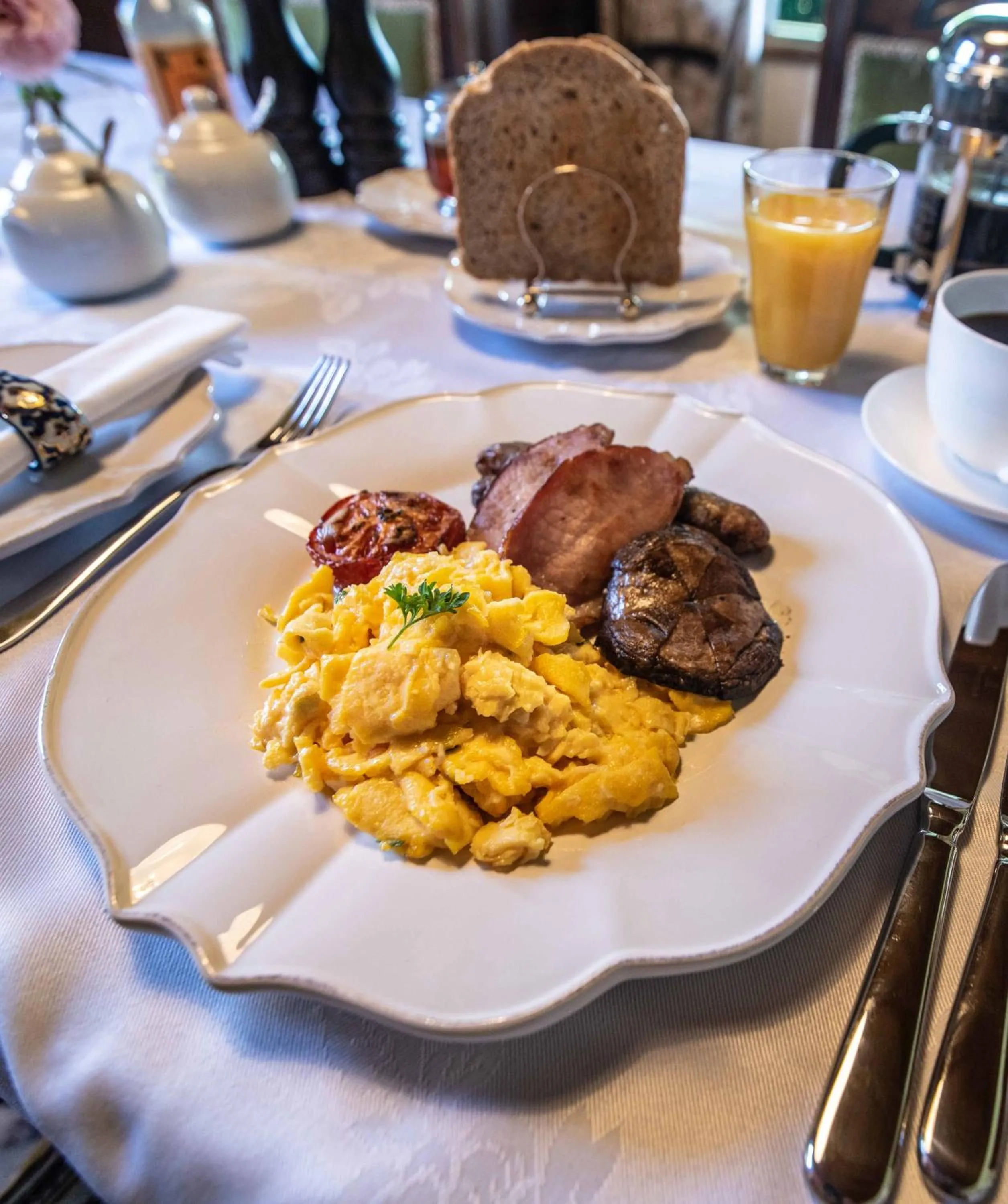 Breakfast in French Bay House
