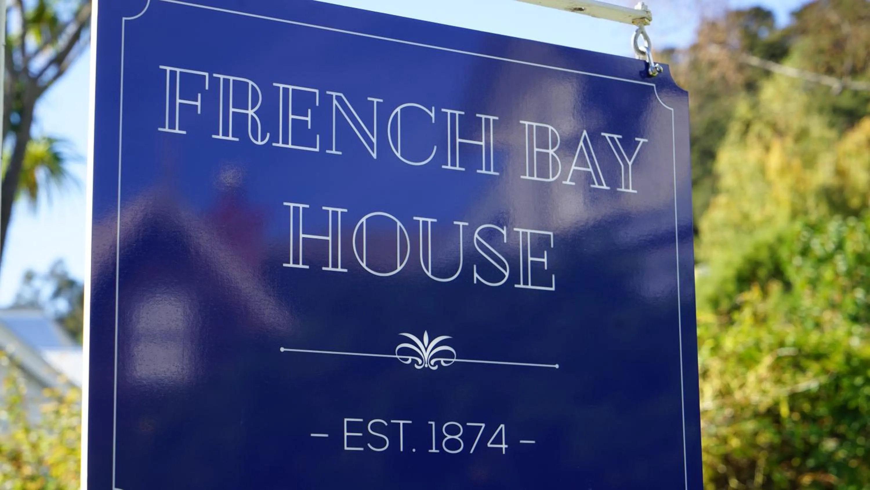 Property logo or sign in French Bay House