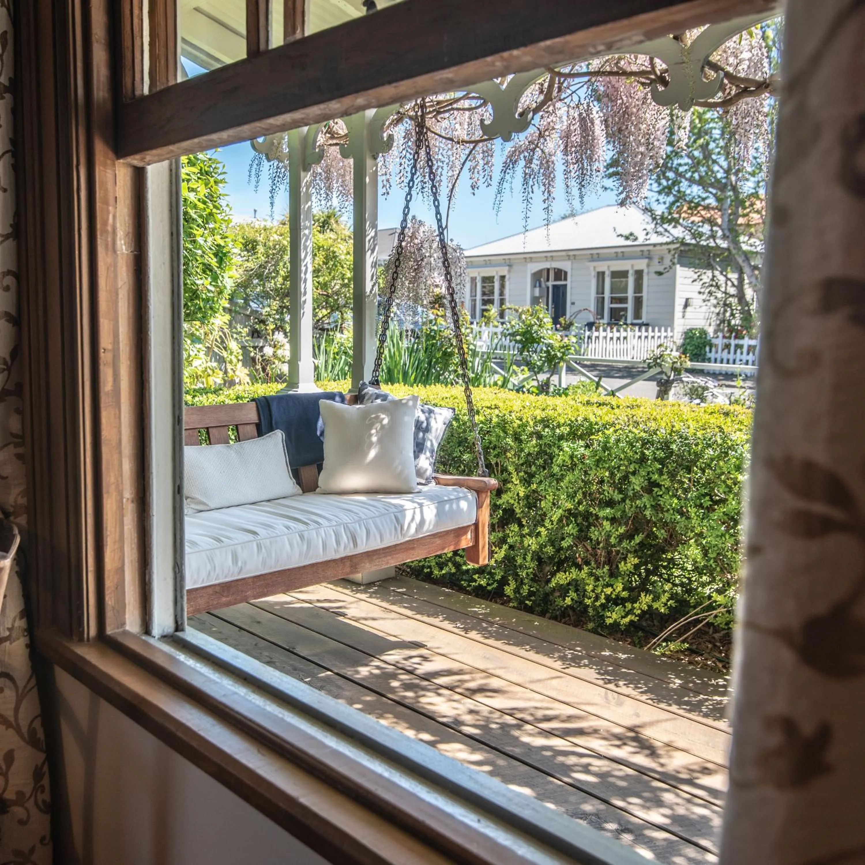 Facade/entrance in French Bay House