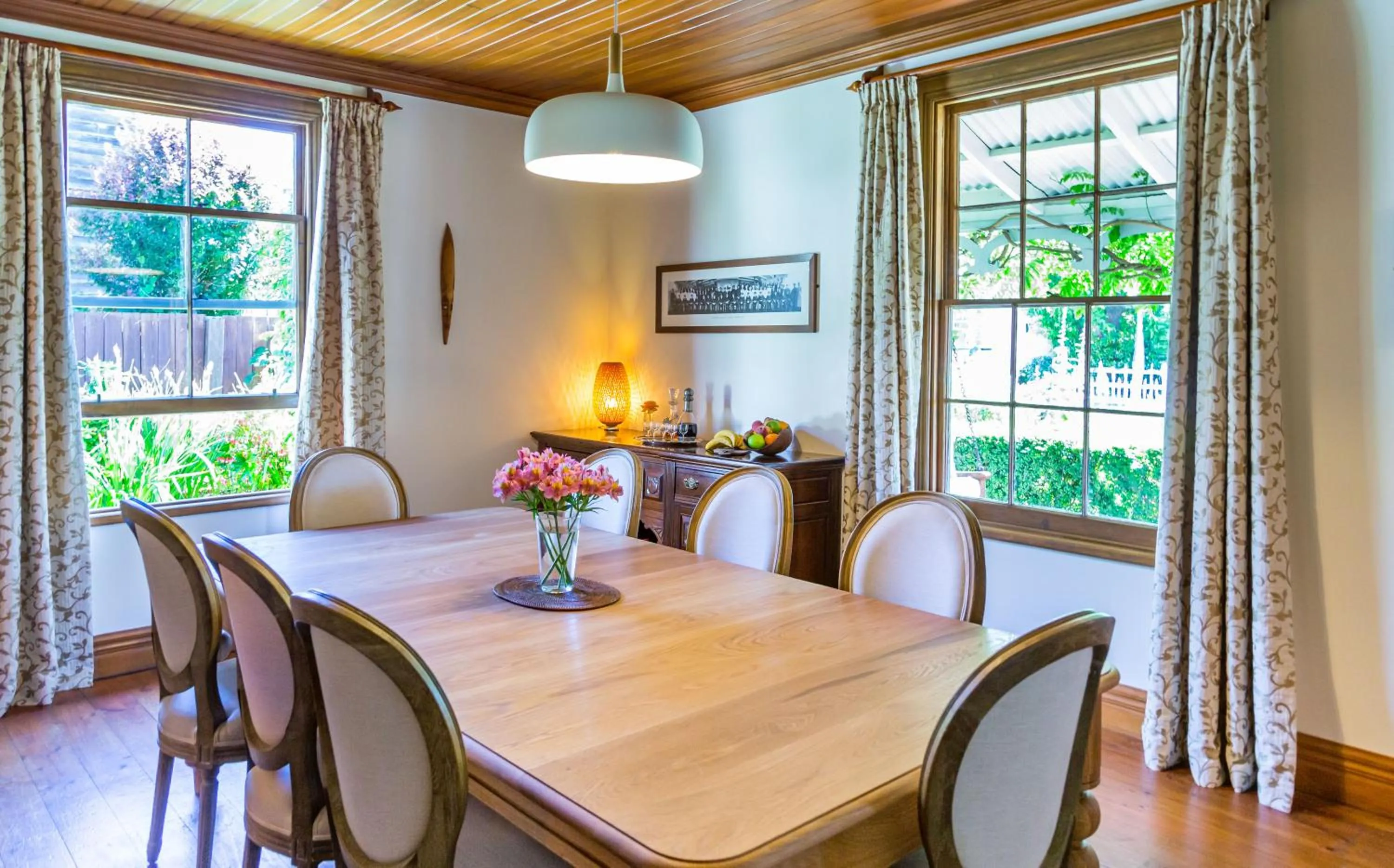 Dining area in French Bay House