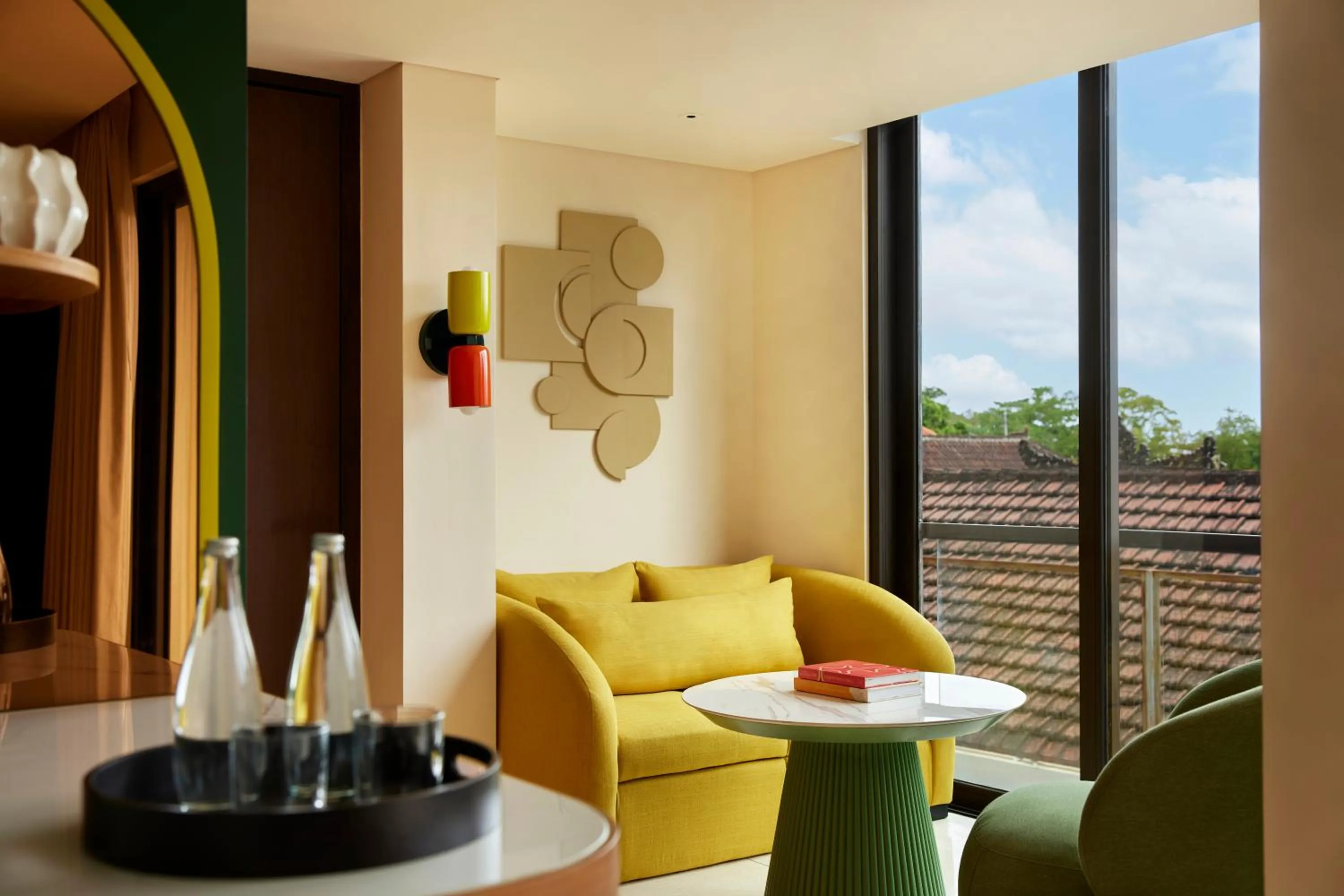 Seating area in Kleo Seminyak, part of JdV by Hyatt