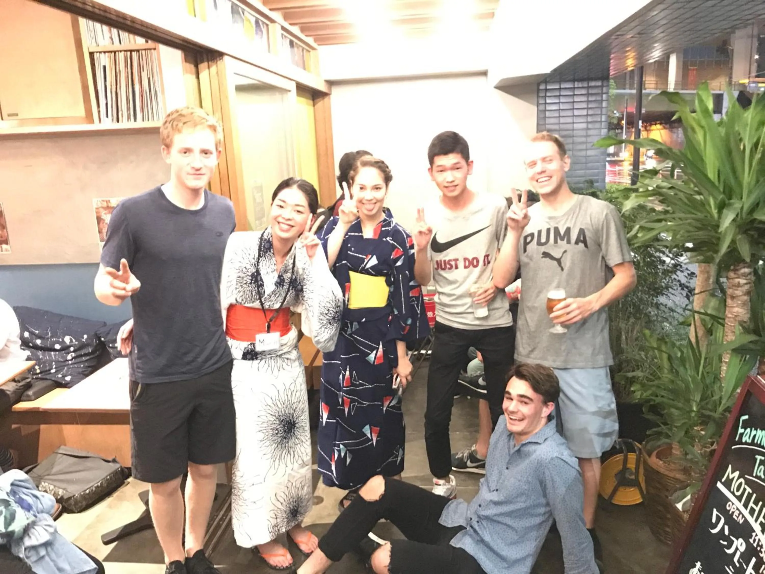 Staff in Wise Owl Hostels Shibuya