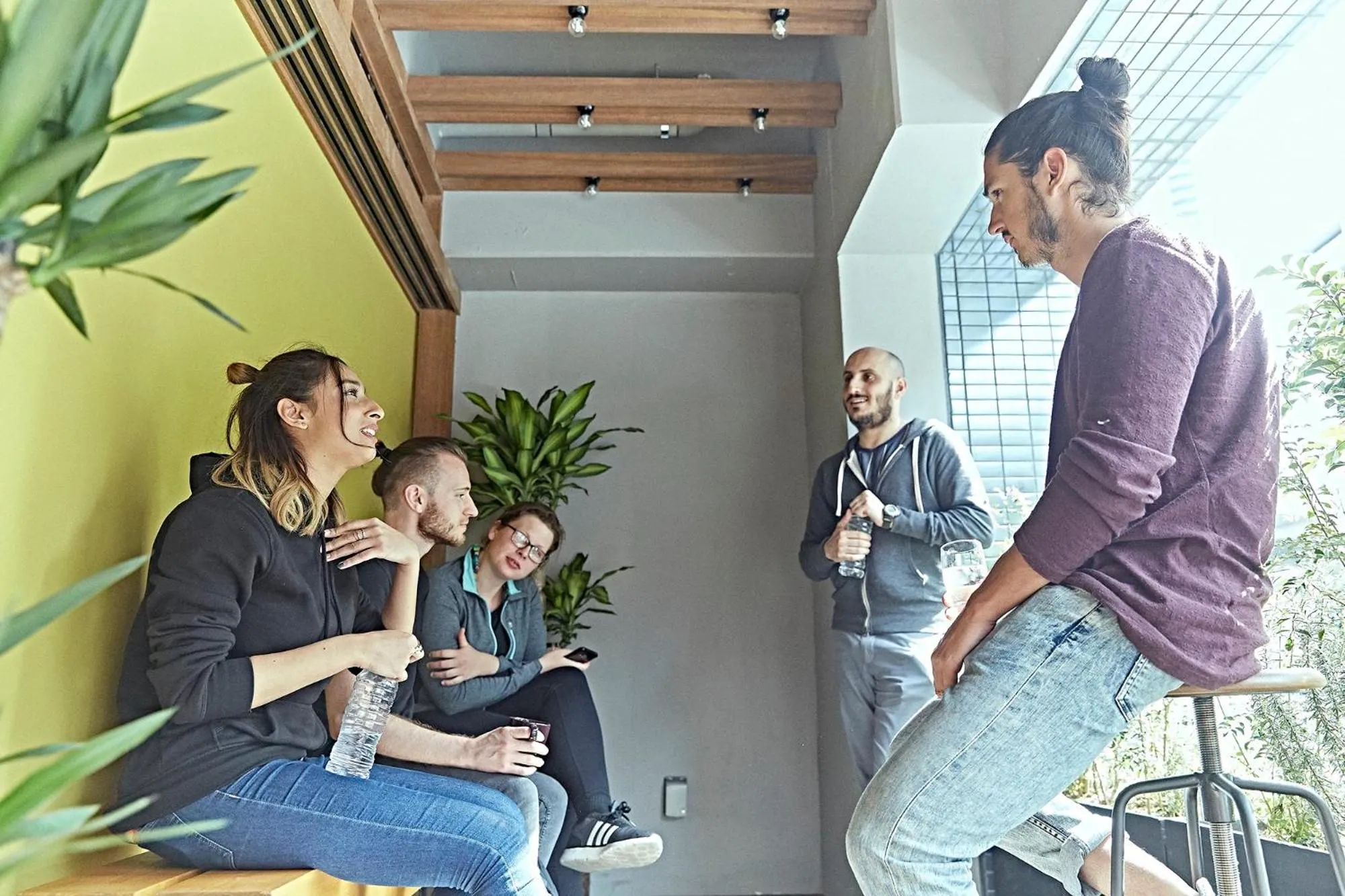 Balcony/Terrace in Wise Owl Hostels Shibuya