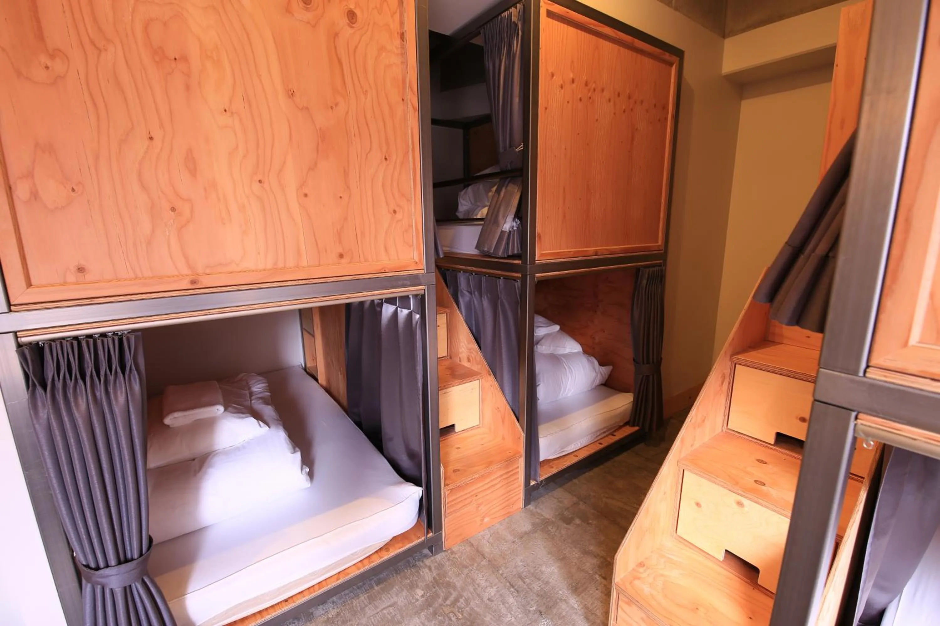bunk bed, Bed in Wise Owl Hostels Shibuya
