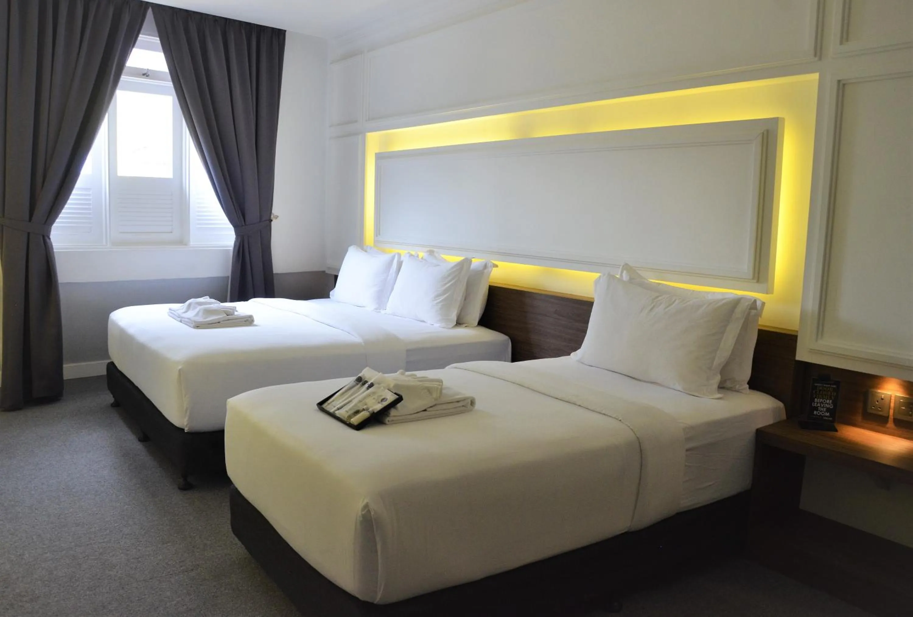 Bed in TheBlanc Boutique Hotel