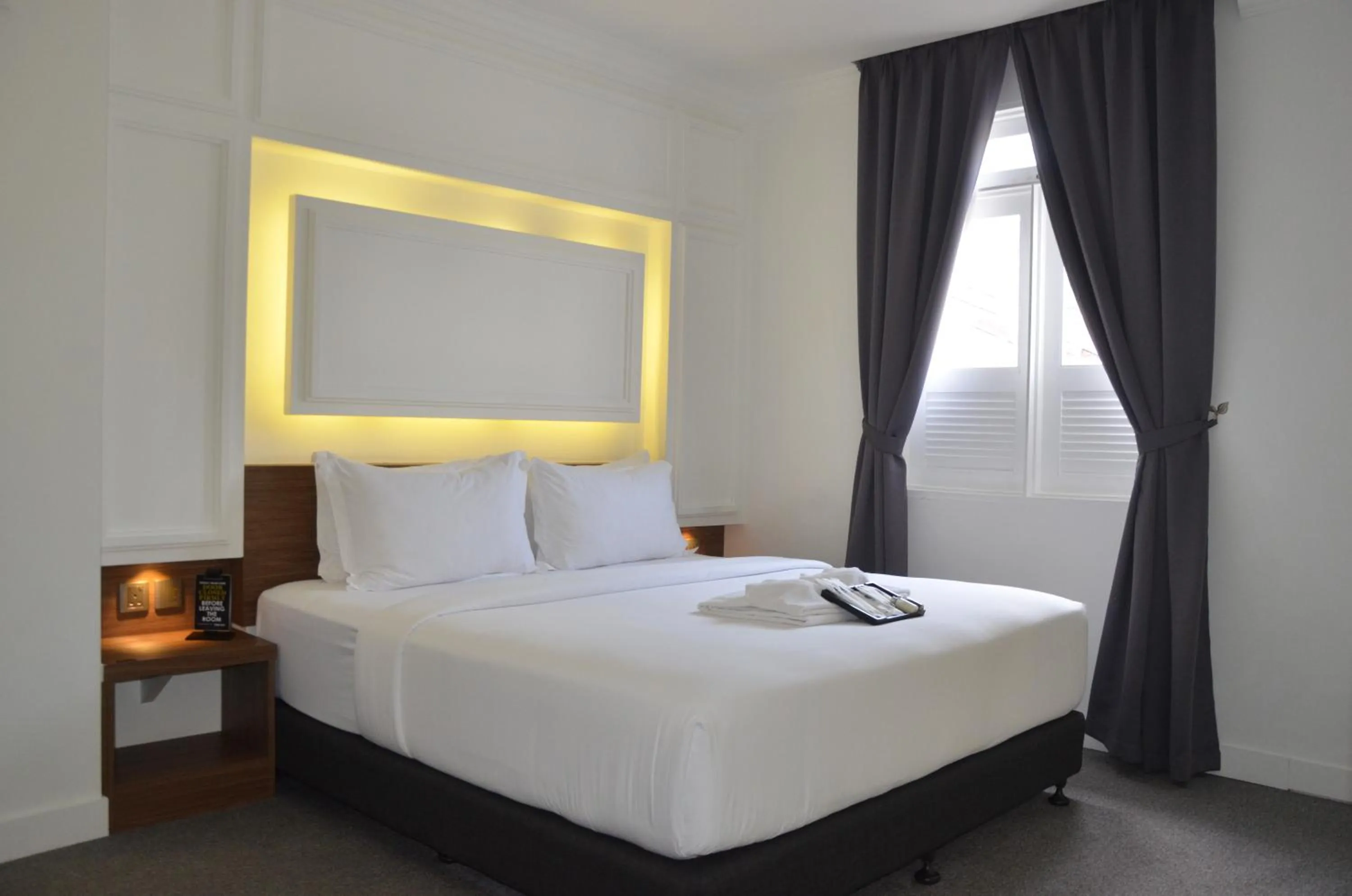 Bed in TheBlanc Boutique Hotel