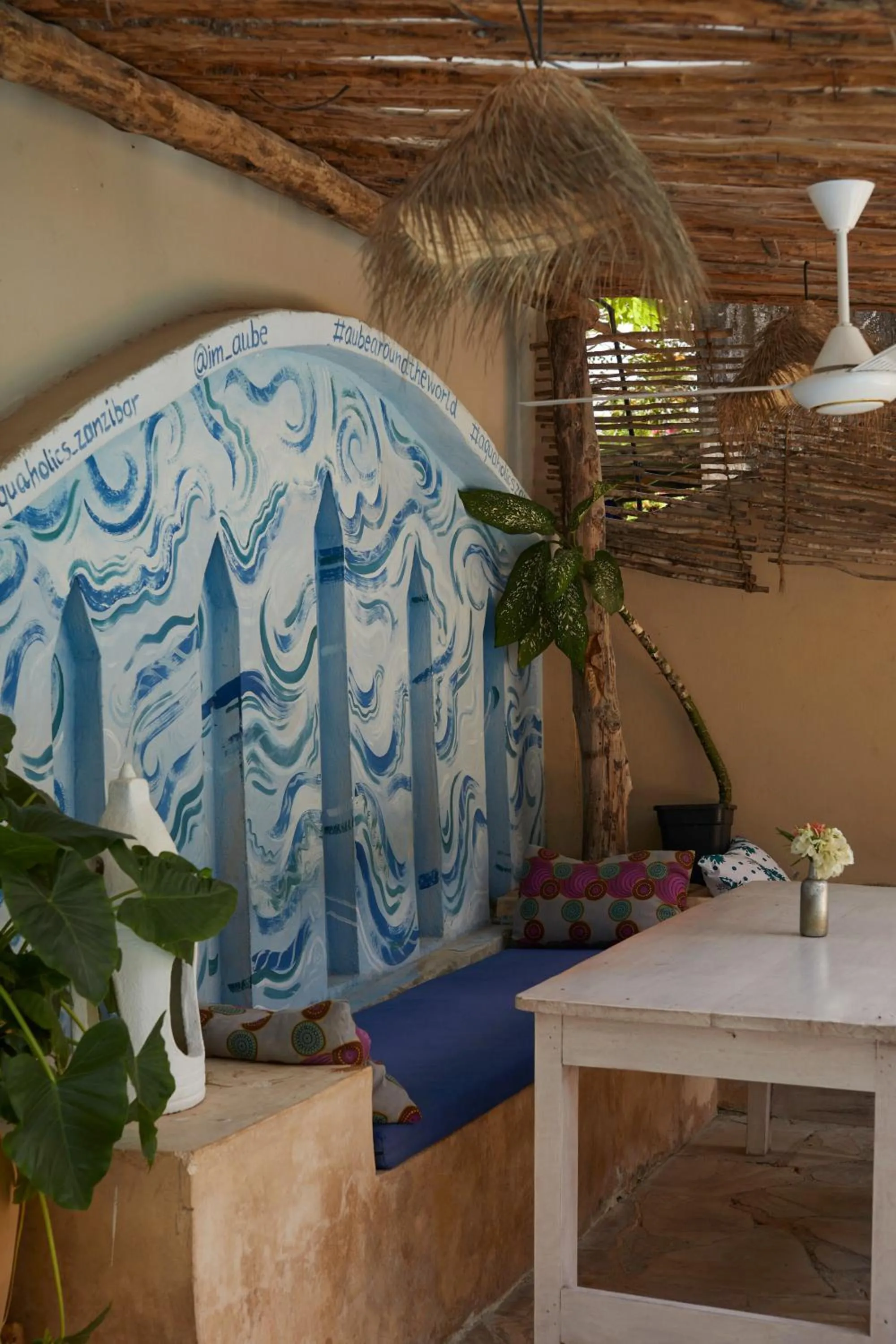 Seating area in Ebb & Flow