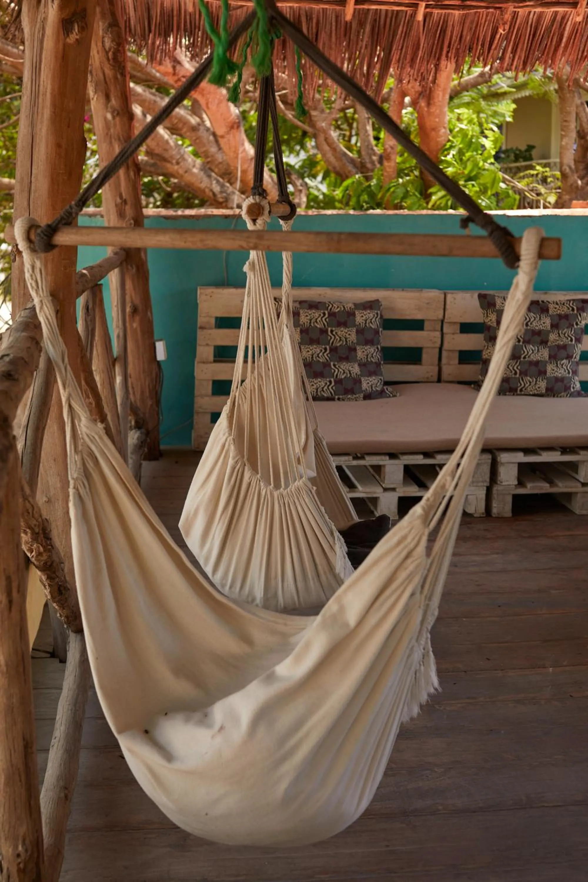 Seating area in Ebb & Flow