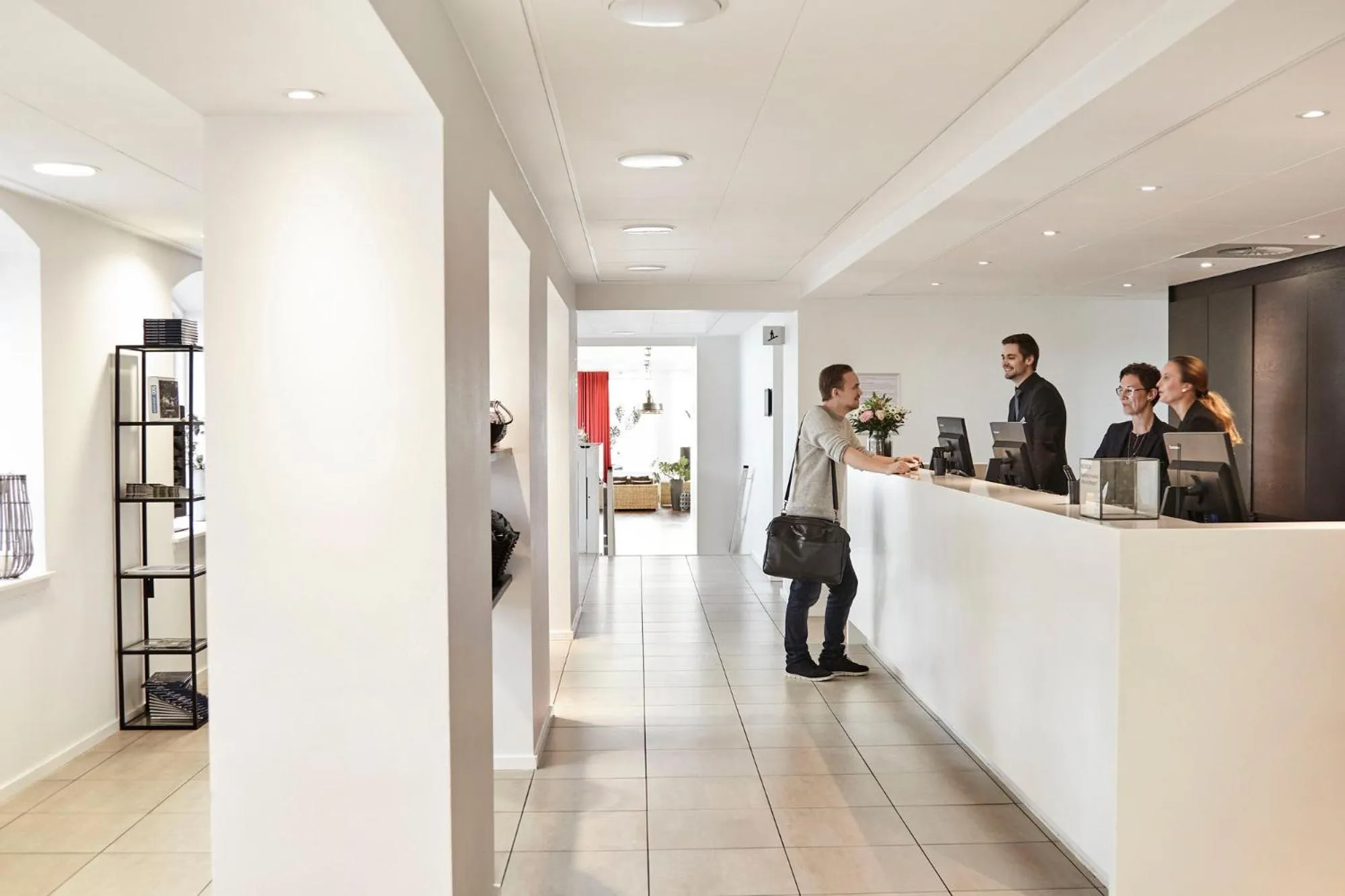 Lobby or reception in Comwell Kellers Park