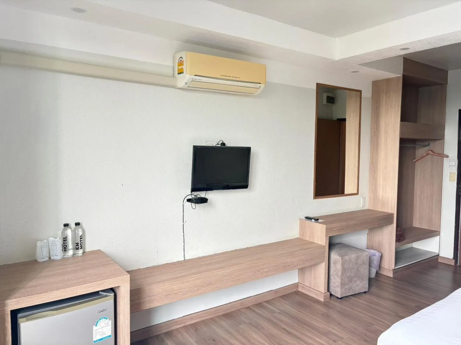 Bed in KM Kwanphayao Hotel