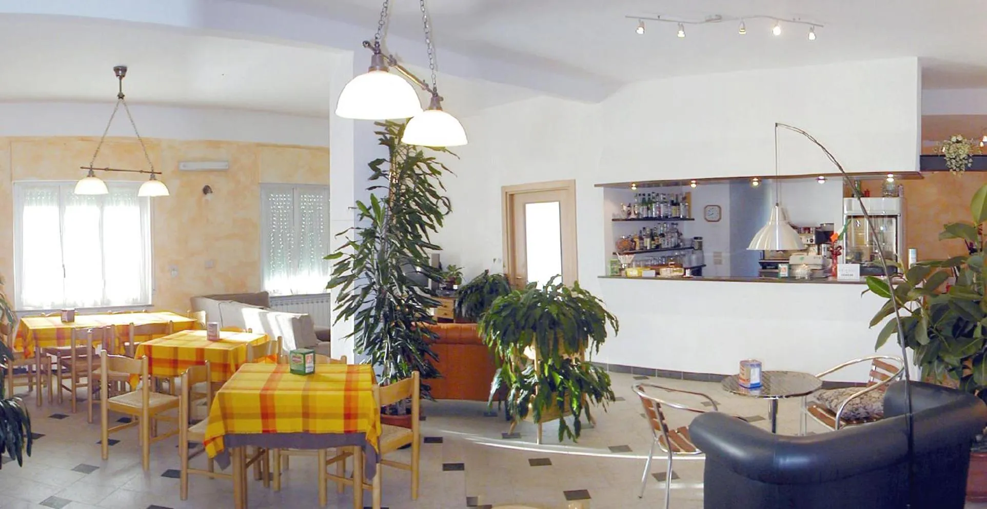 Lobby or reception in Albergo Villa Margherita