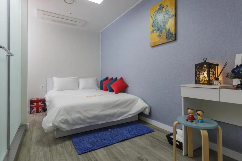 Bed in Myeongdong Sunshine Guesthouse