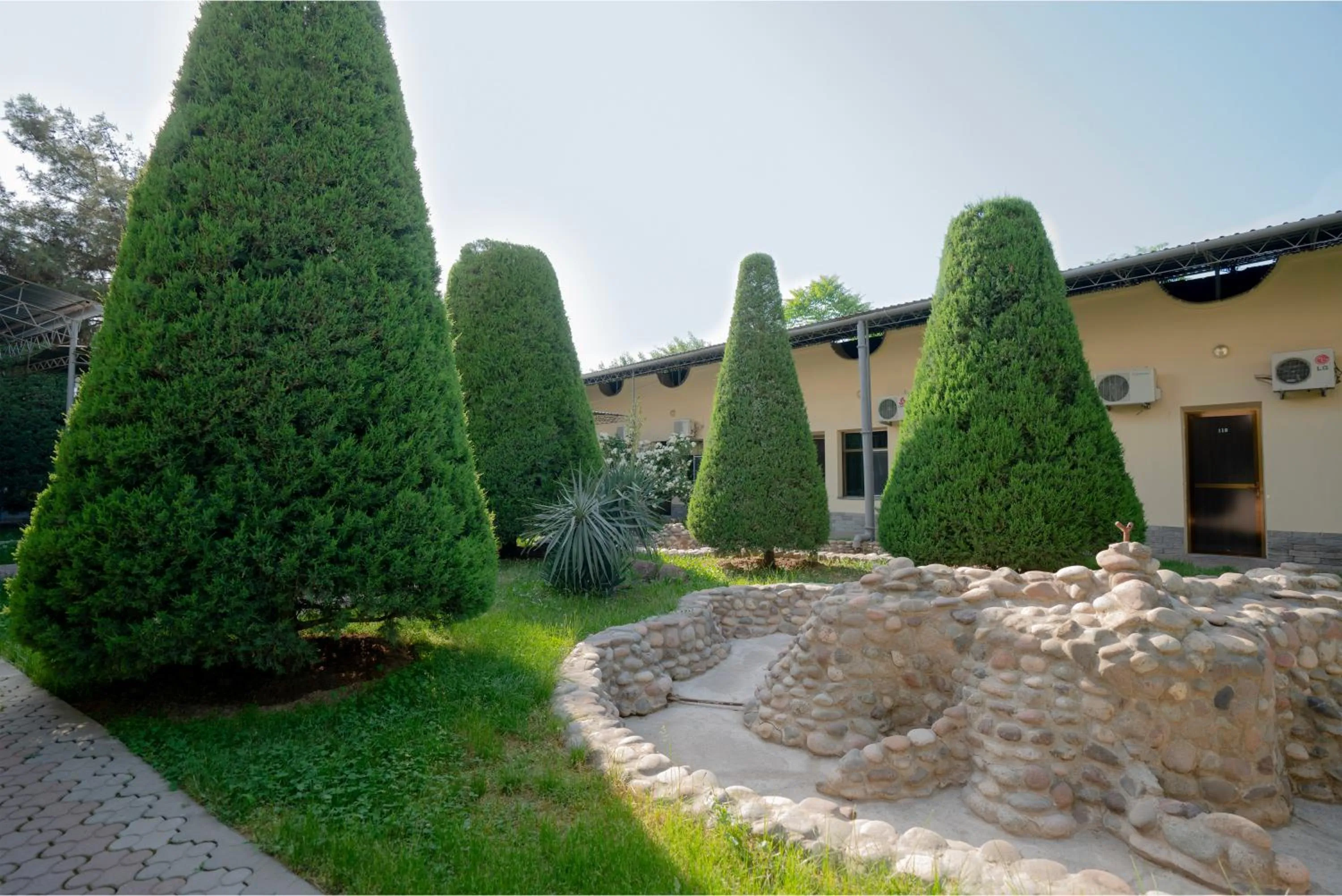 Natural landscape in Rohat Mirobod