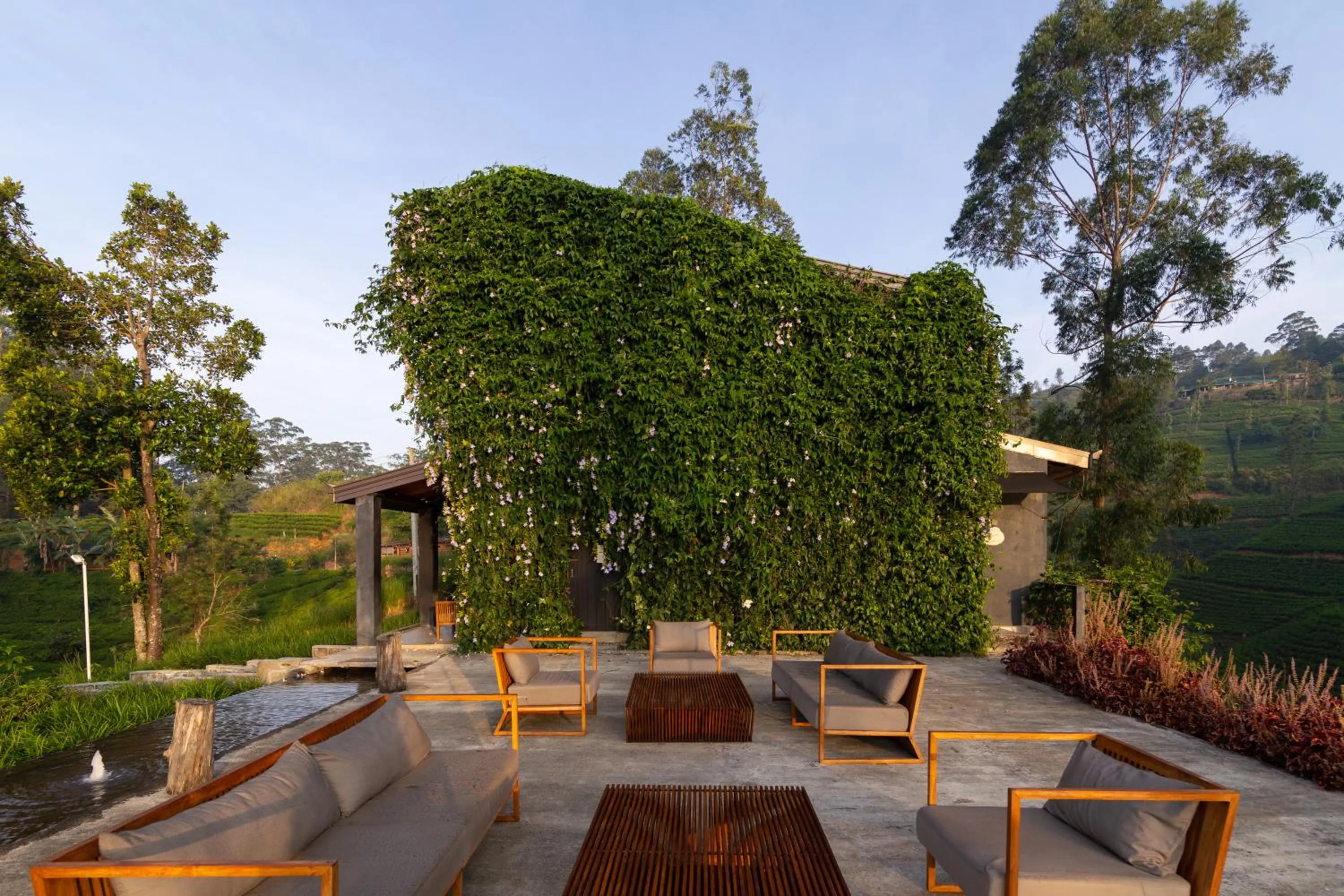 Seating area in The Farm Resorts